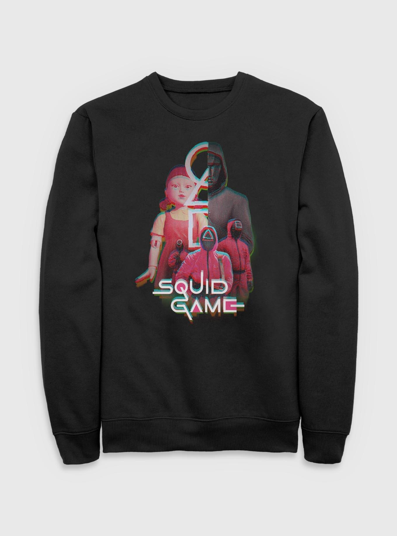 Squid Game Glitch Games Sweatshirt, , hi-res