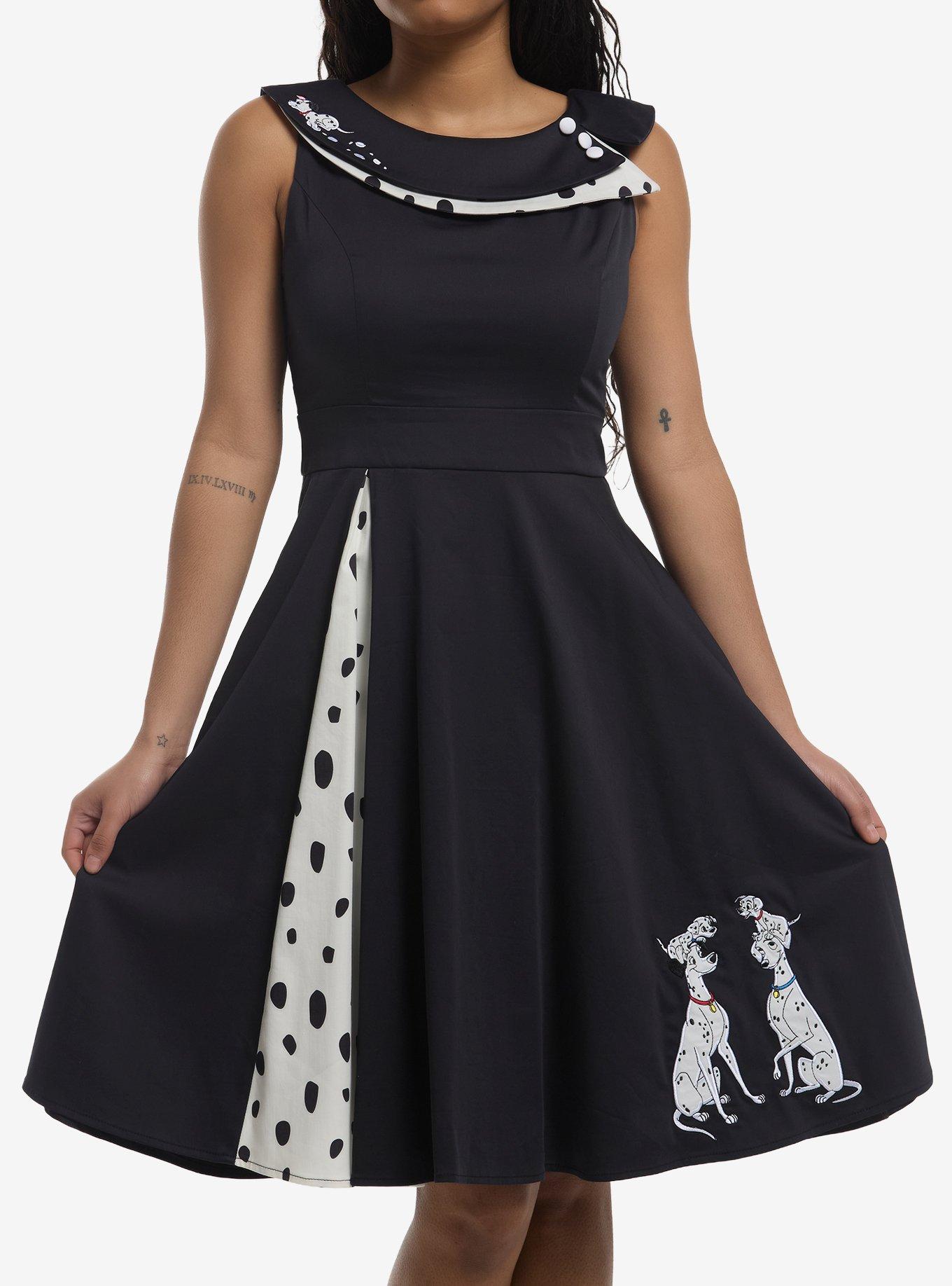 Her Universe Disney 101 Dalmatians Polka Dot Retro Dress Her Universe Exclusive, , hi-res