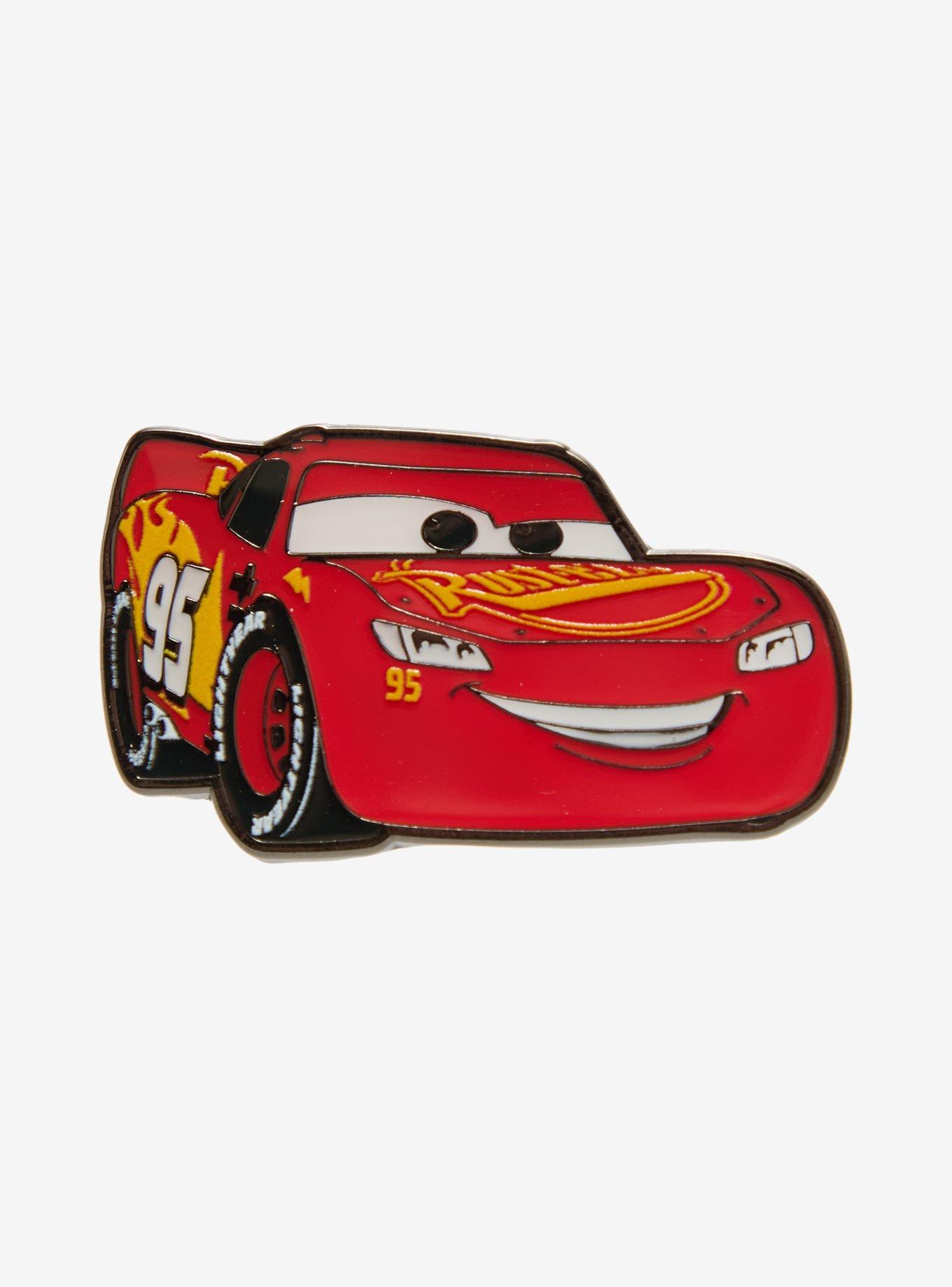 Loungefly Disney Pixar Cars Lightning McQueen Enamel Pin Hot Topic Exclusive, , hi-res