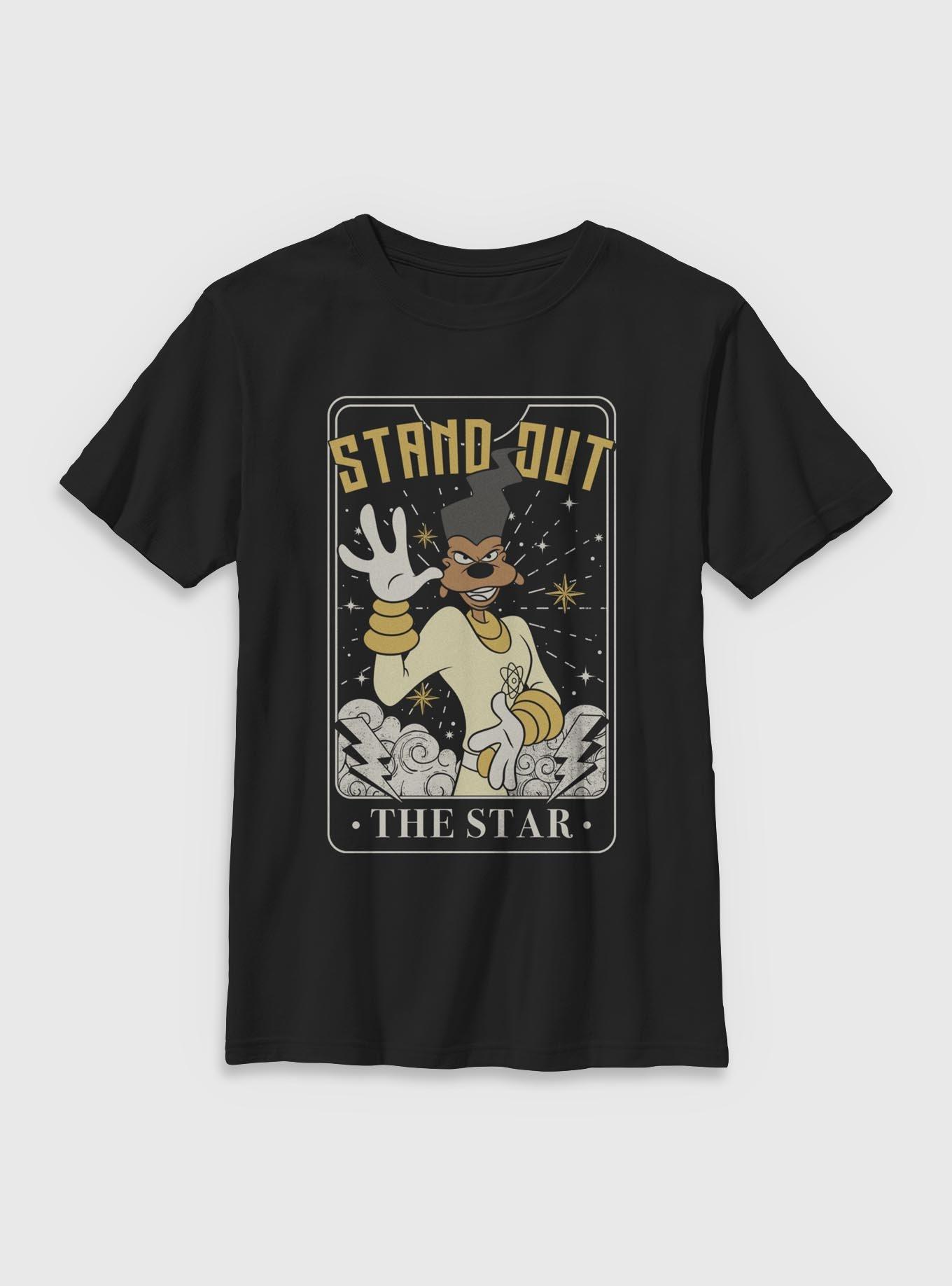Disney Goofy Powerline Star Tarot Youth T-Shirt, , hi-res