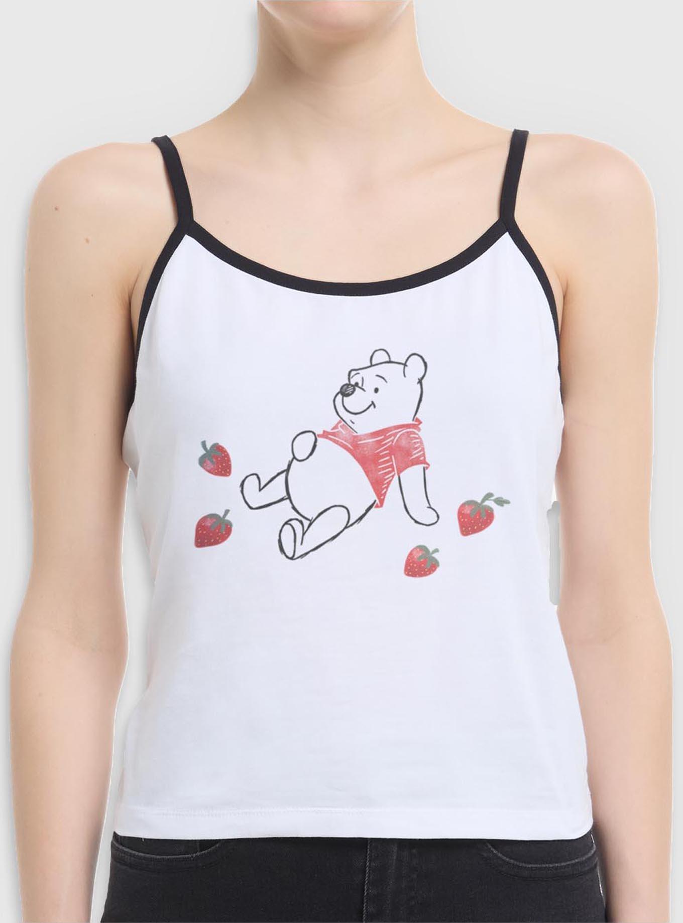 Disney Winnie The Pooh Belly Berry Womens Cami, , hi-res