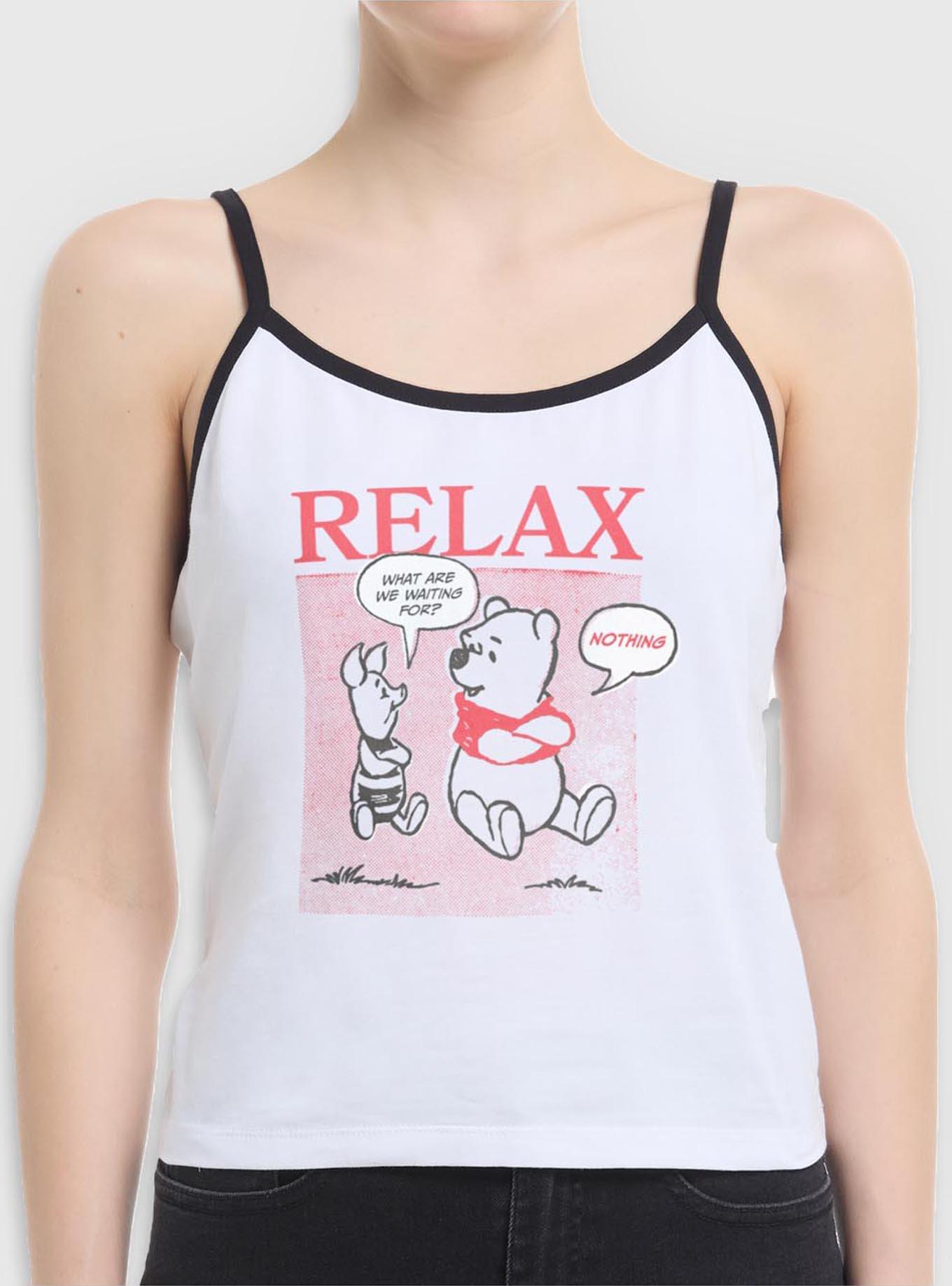 Disney Winnie The Pooh Relax Womens Cami, , hi-res