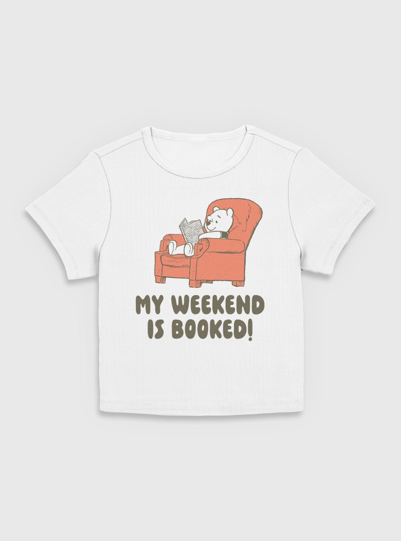 Disney Winnie The Pooh My Weekend Is Booked Women Baby T-Shirt, , hi-res