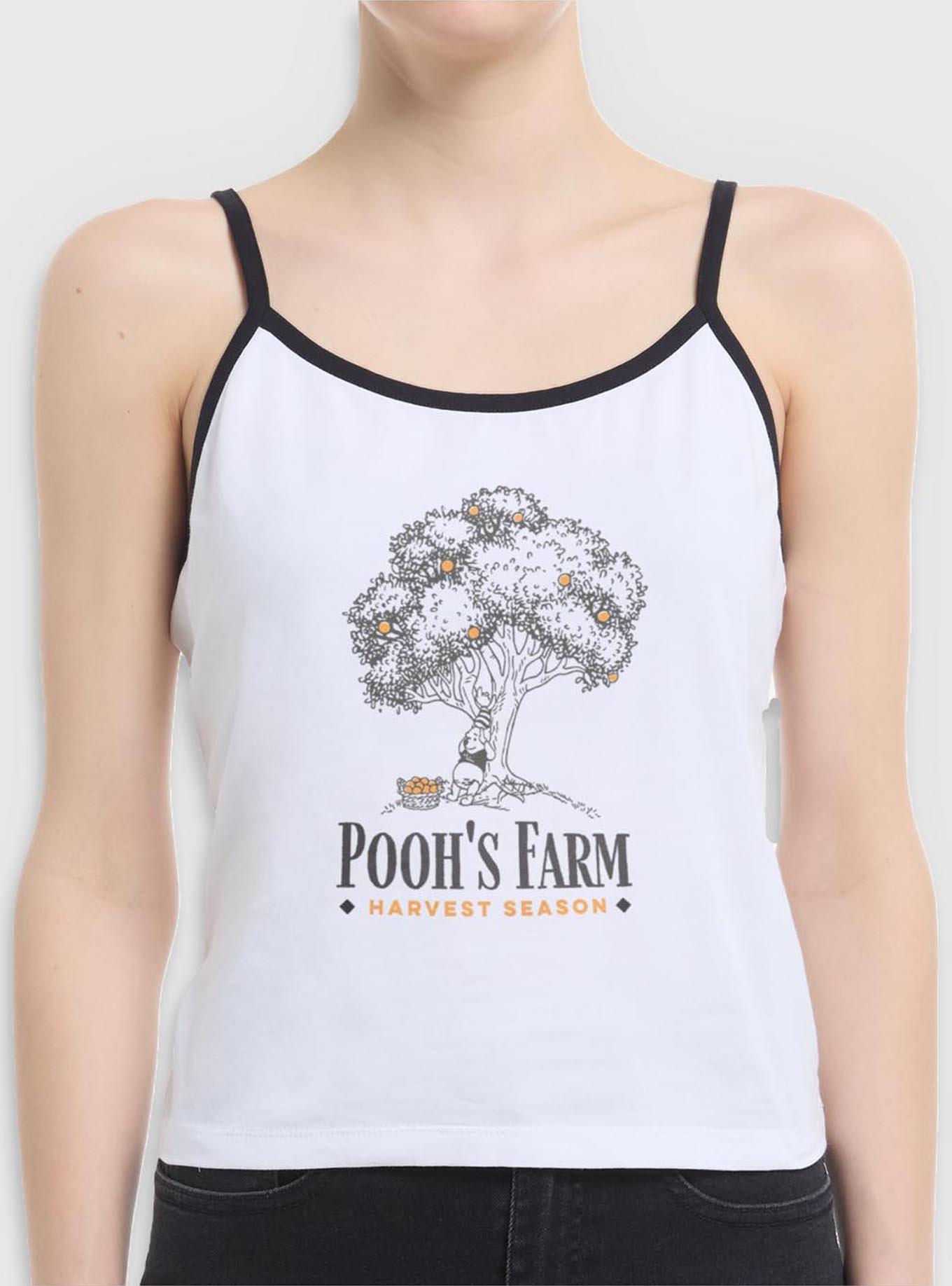 Disney Winnie The Pooh Pooh's Farm Harvest Season Womens Cami, , hi-res