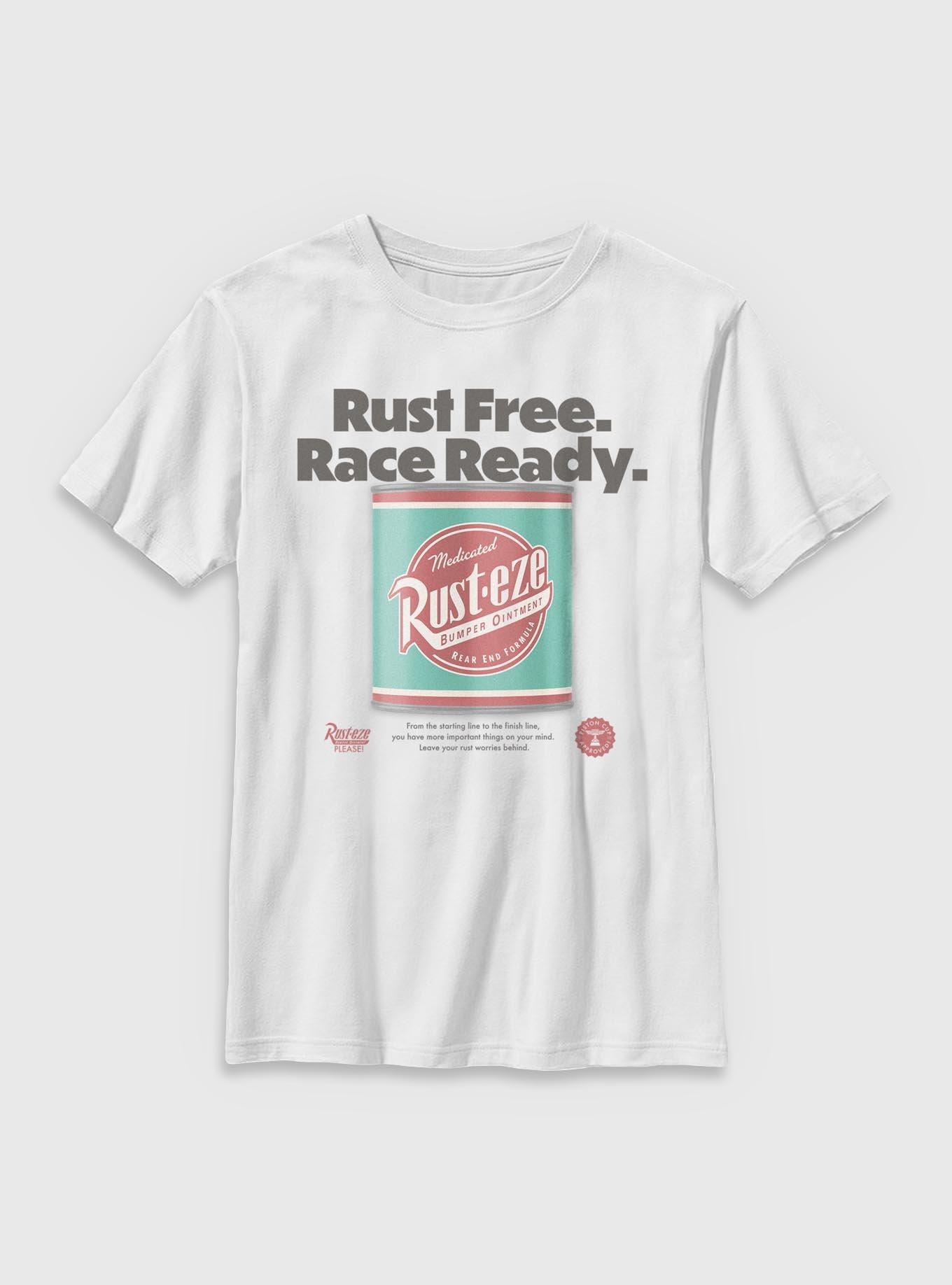 Disney Pixar Cars Rusteze Race Ready Youth T-Shirt, WHITE, hi-res
