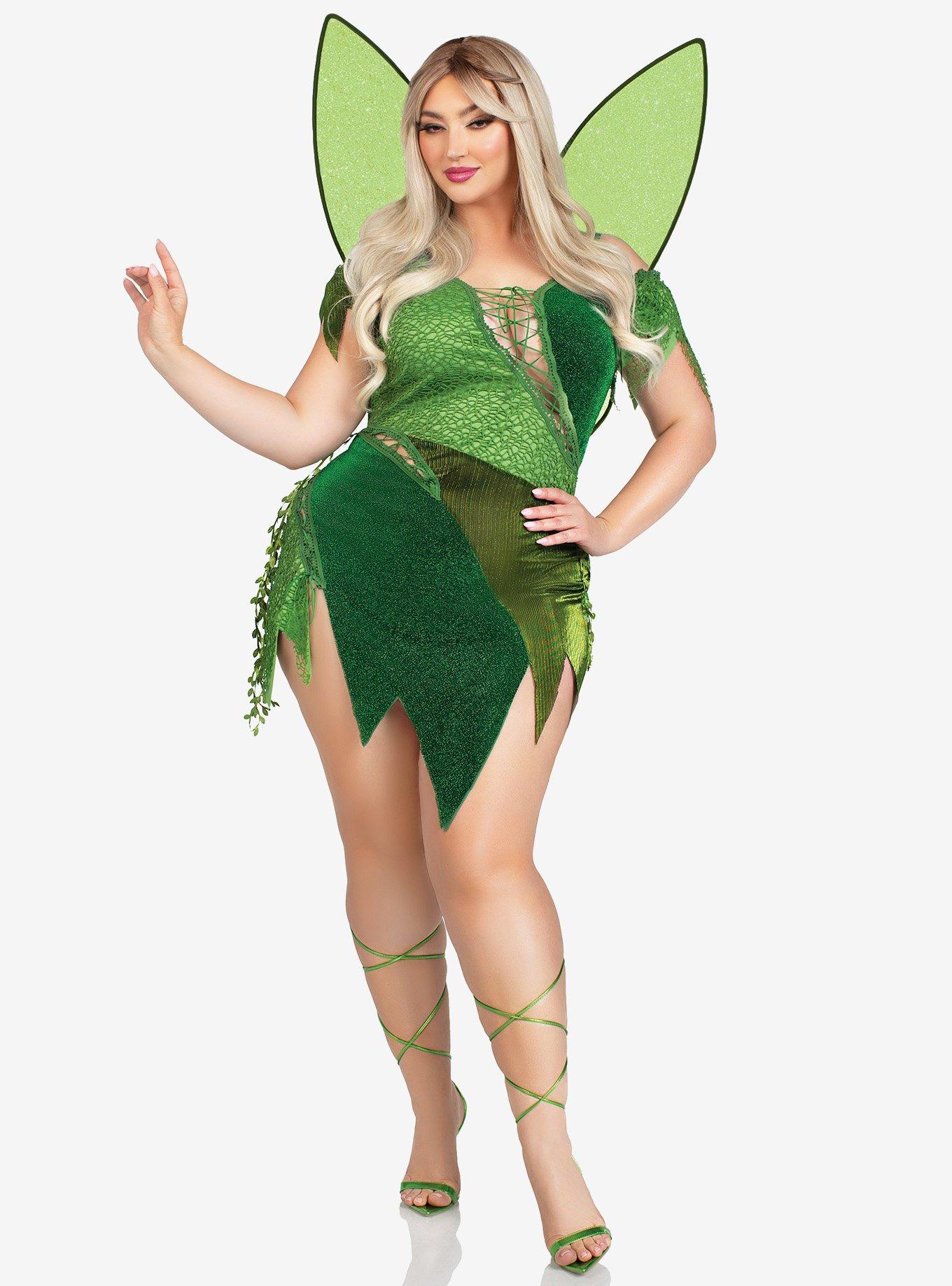 Forest Fairy Plus Size Costume, , hi-res