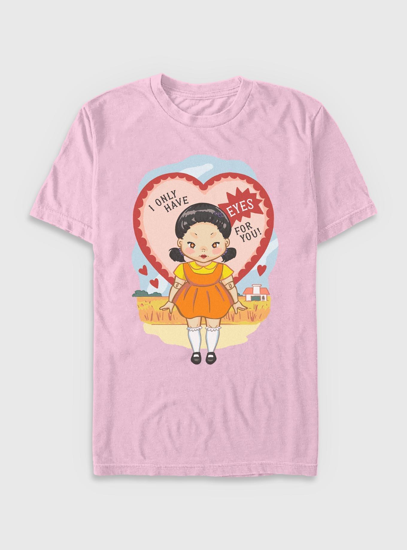 Squid Game Eyes For You Garment Dye T-Shirt, , hi-res