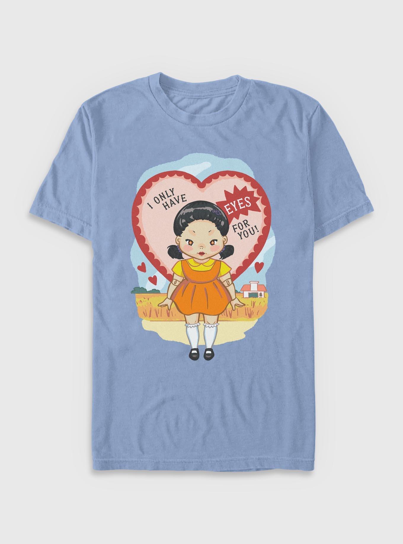Squid Game Eyes For You Garment Dye T-Shirt, , hi-res