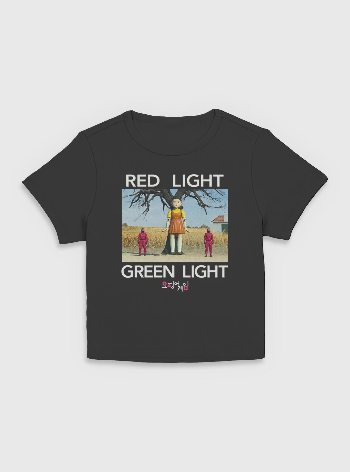 Squid Game Red Light Green Light Womens Baby T-Shirt, , hi-res