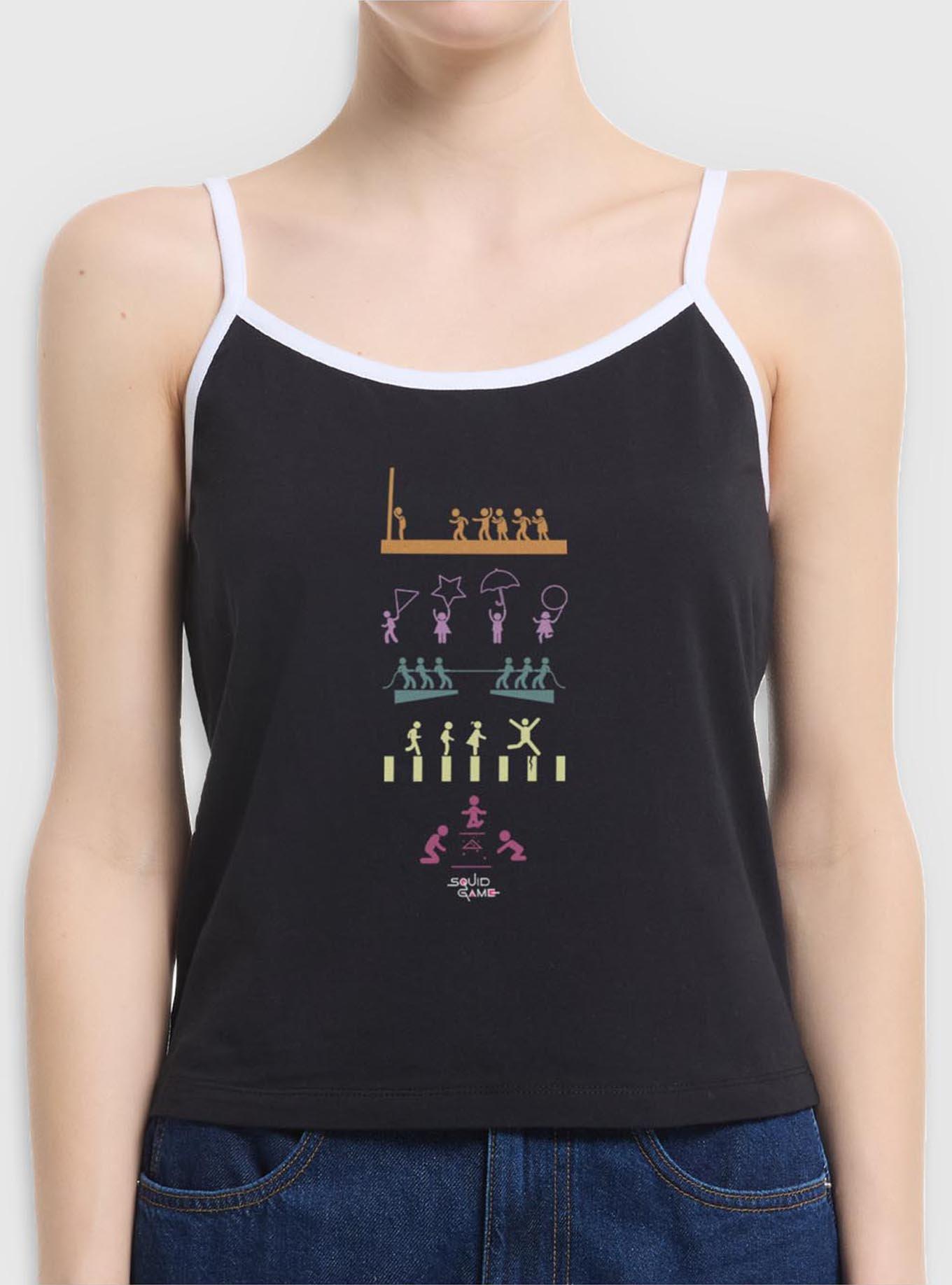 Squid Game Icons Womens Cami, , hi-res