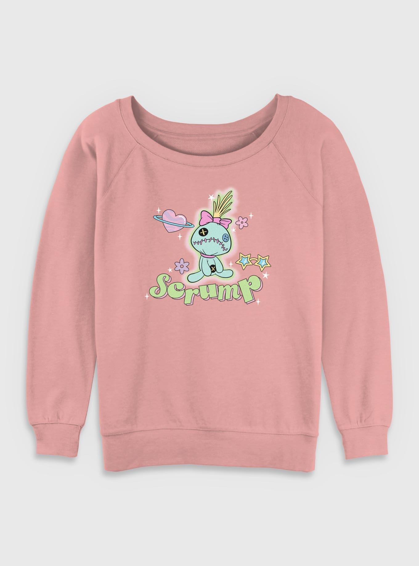 Disney Lilo & Stitch Scrump Stars Womens Slouchy Sweatshirt, , hi-res