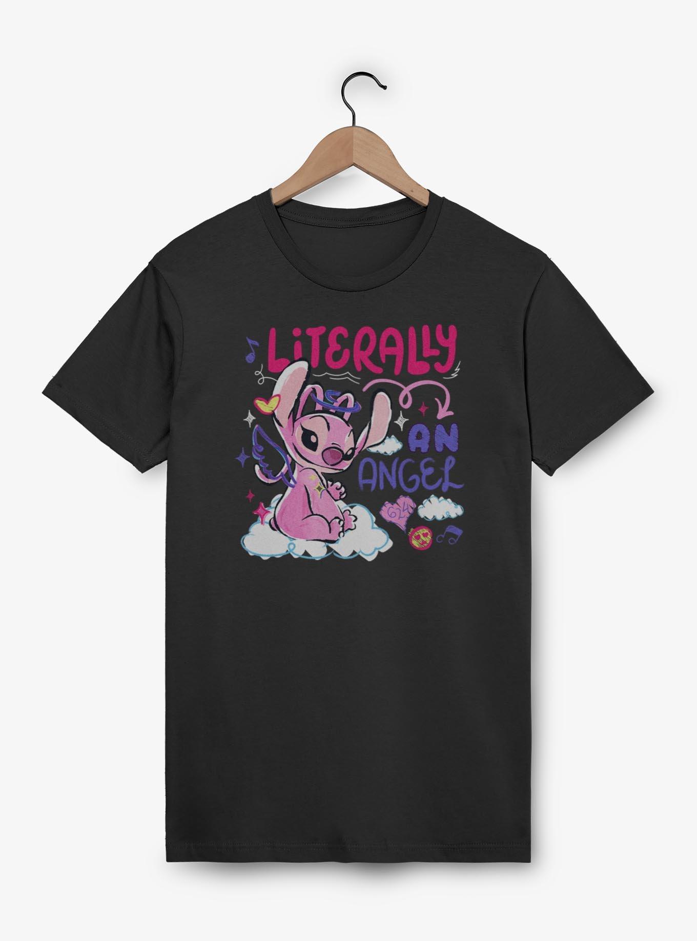 Disney Lilo & Stitch Literally An Angel T-Shirt, , hi-res