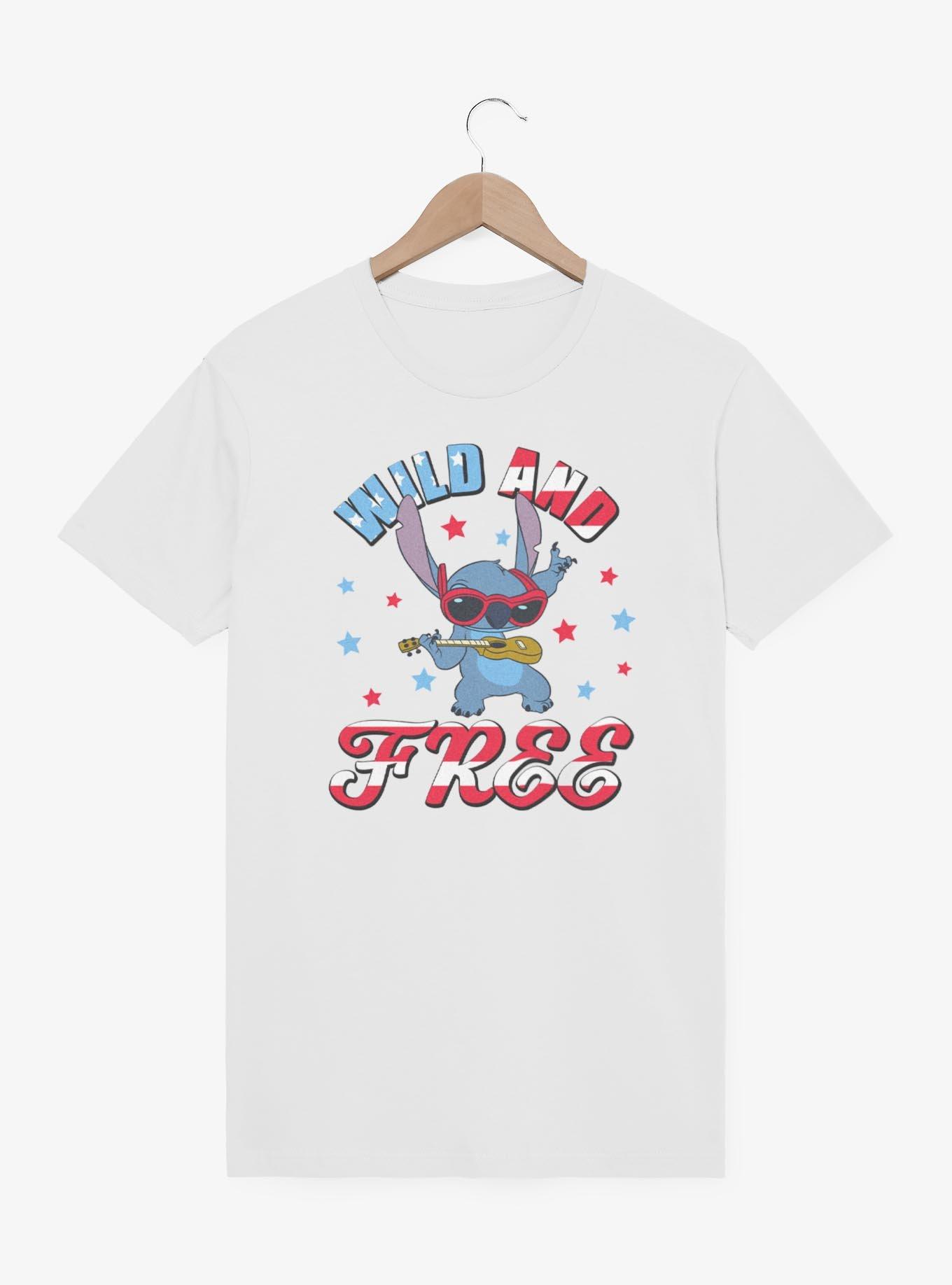 Disney Lilo & Stitch Wild And Free T-Shirt, , hi-res