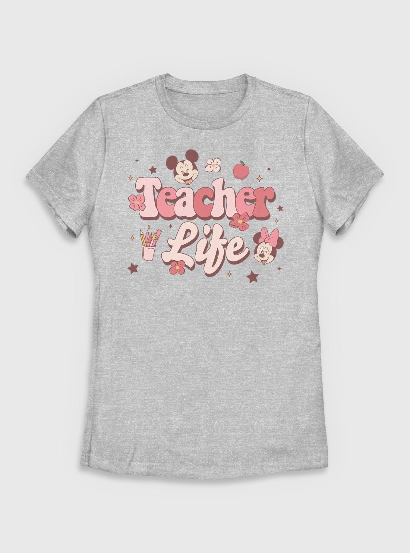 Disney Mickey Mouse Teacher Life Womens T-Shirt, , hi-res