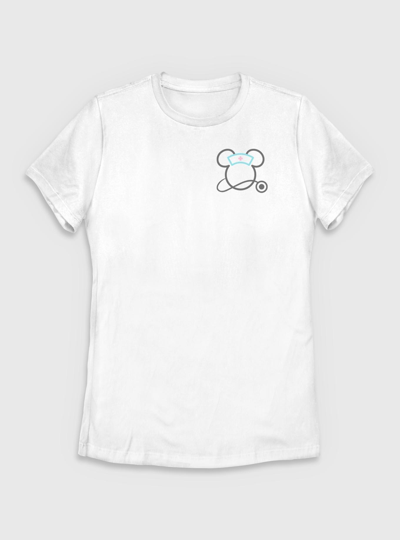 Disney Minnie Mouse Nurse Head Womens T-Shirt, , hi-res