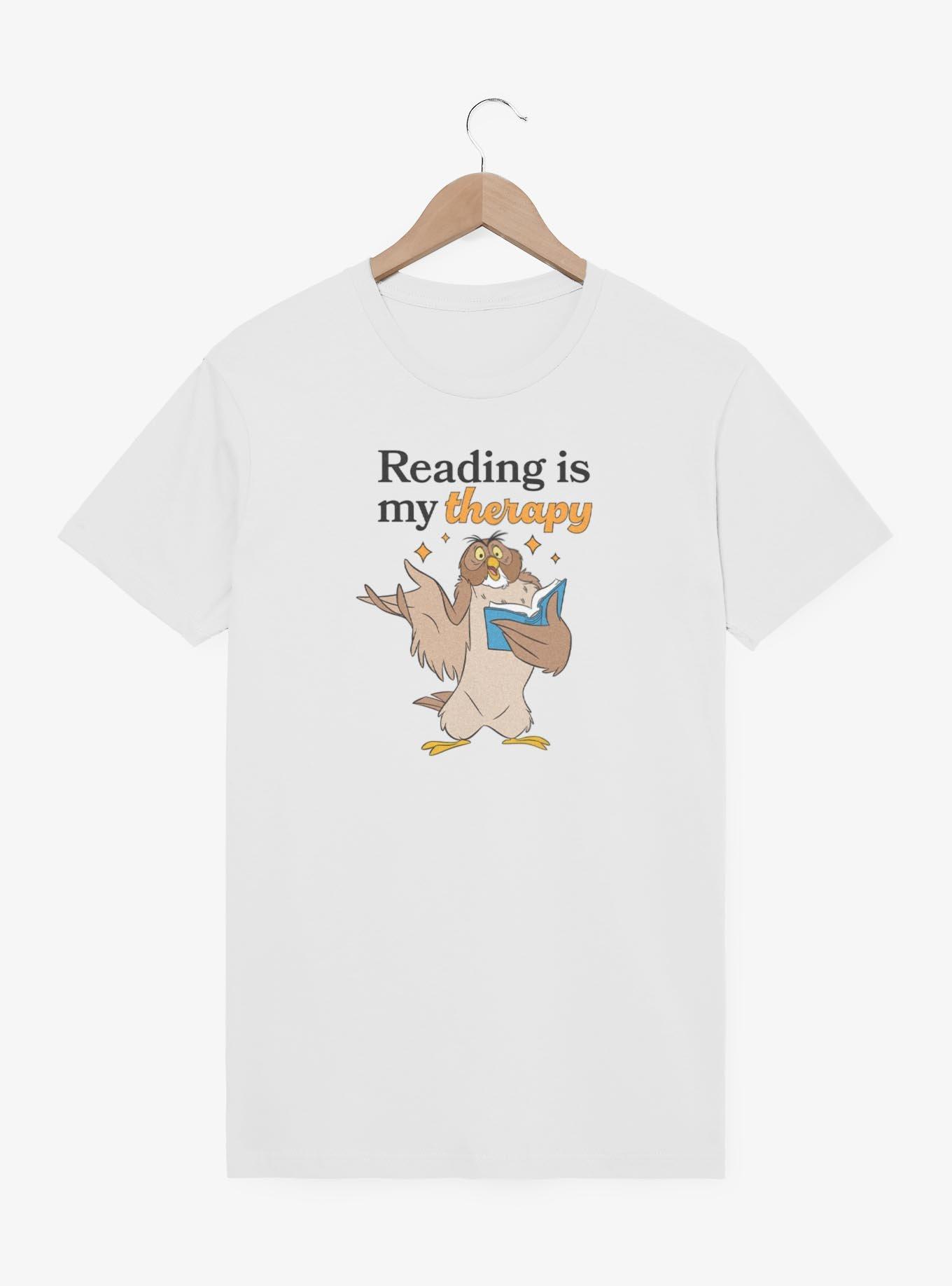 Disney Winnie The Pooh Reading Is My Therapy T-Shirt, , hi-res