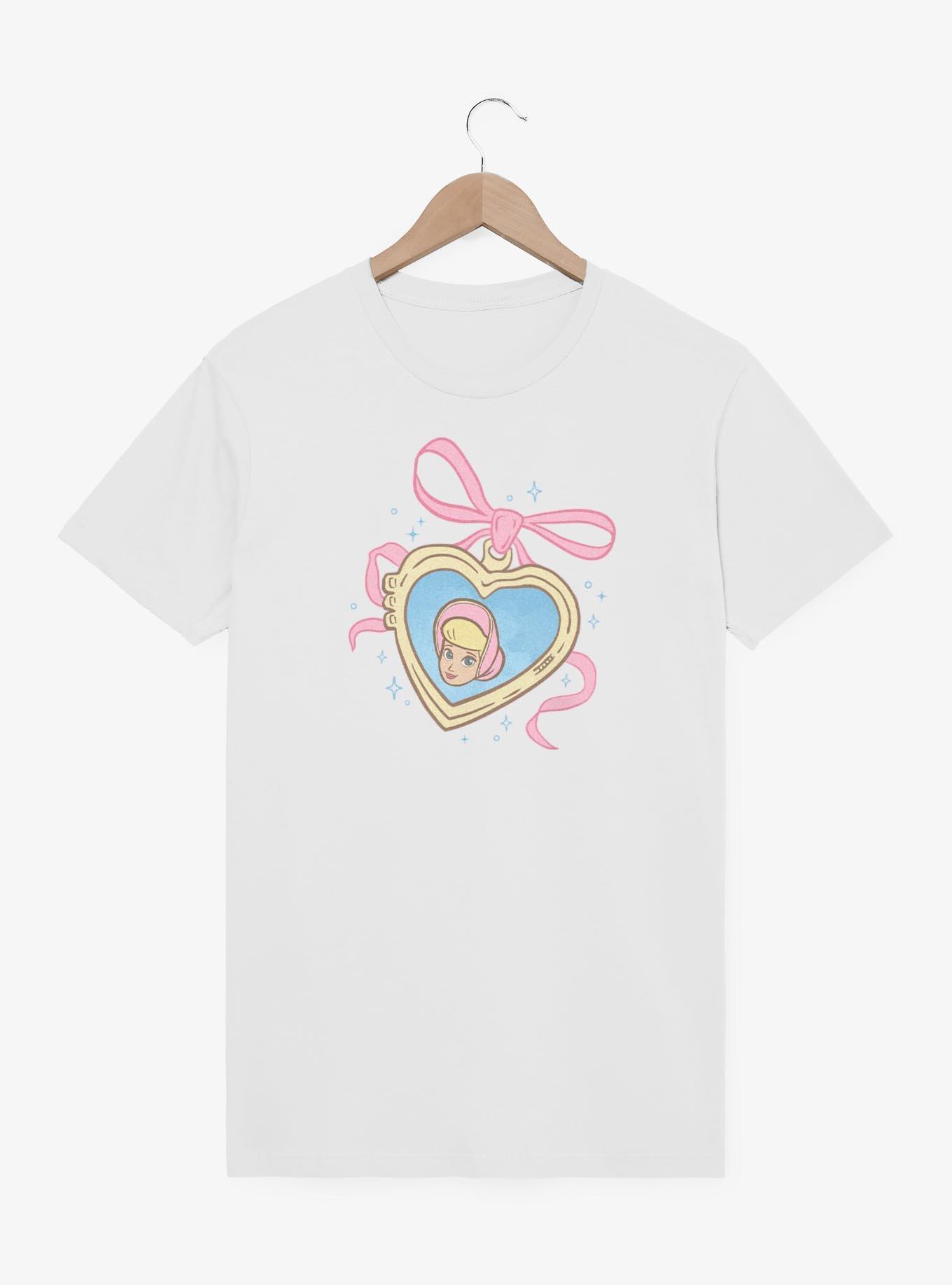 Disney Pixar Toy Story Bo Peep Heart Locket T-Shirt, WHITE, hi-res