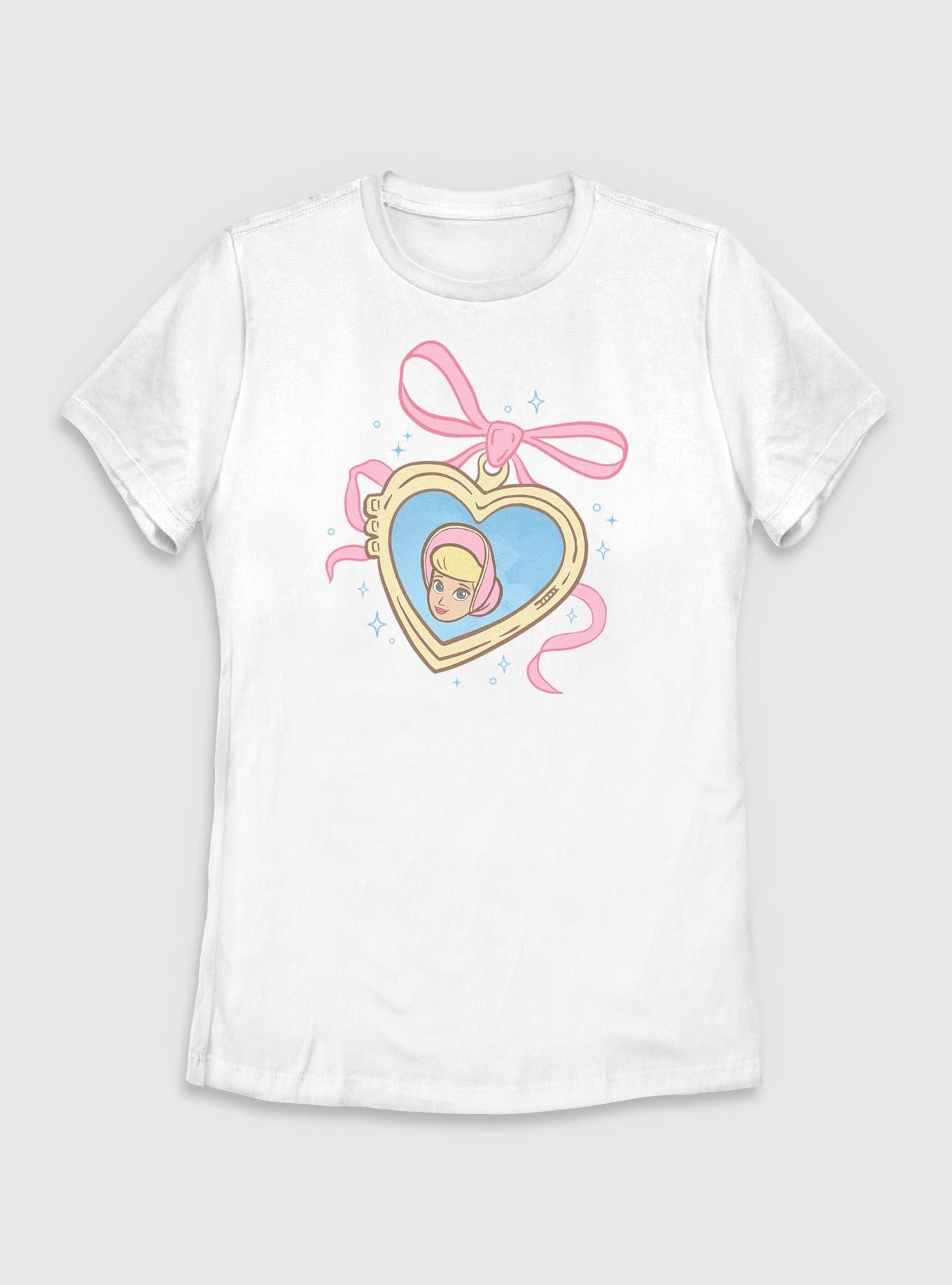 Disney Pixar Toy Story Bo Peep Heart Locket Womens T-Shirt, , hi-res