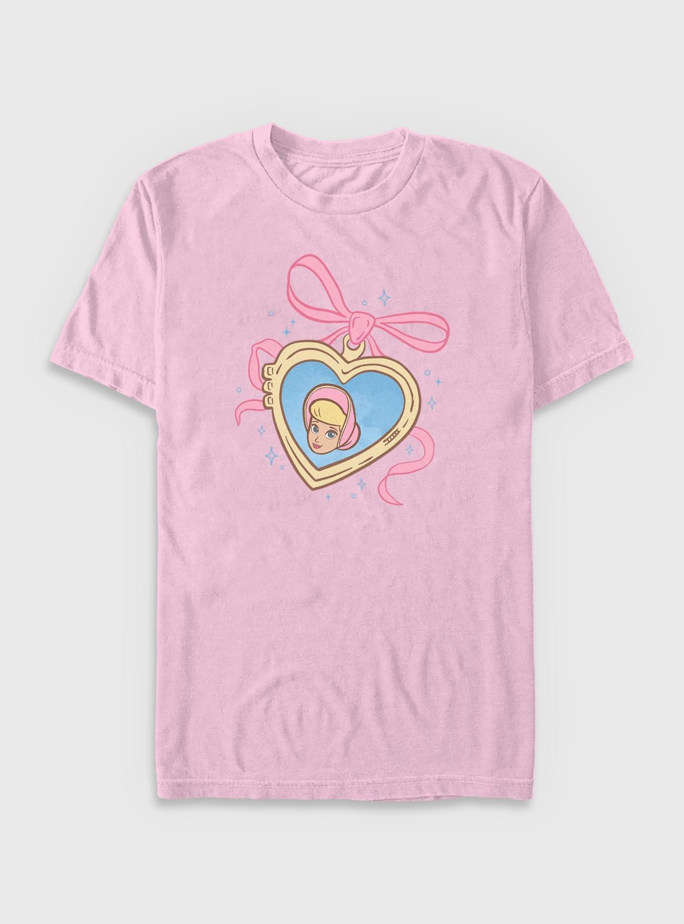 Disney Pixar Toy Story Bo Peep Heart Locket Garment Dye T-Shirt, , hi-res