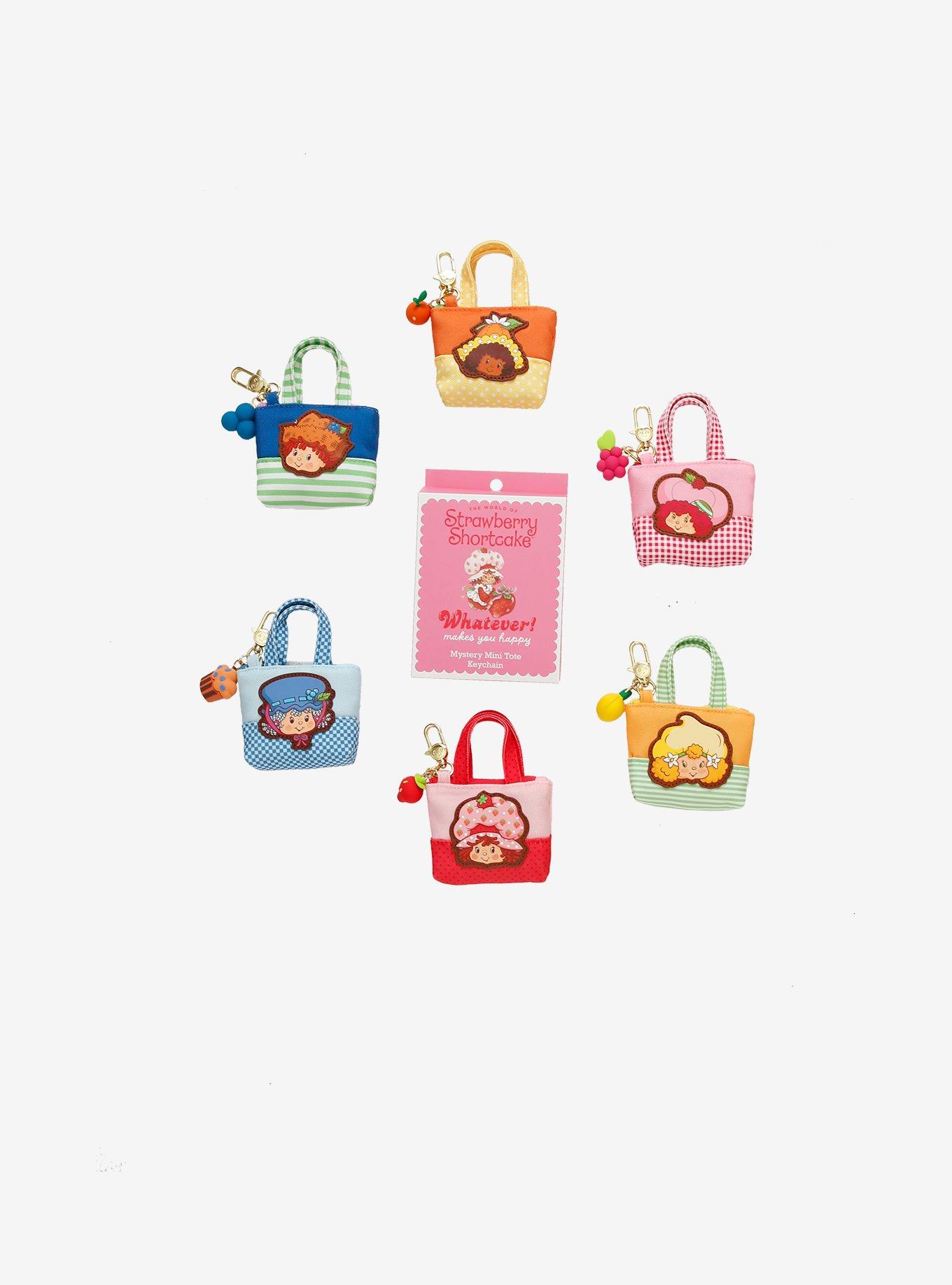 Whatever! Makes You Happy Strawberry Shortcake Mini Tote Blind Box Charm