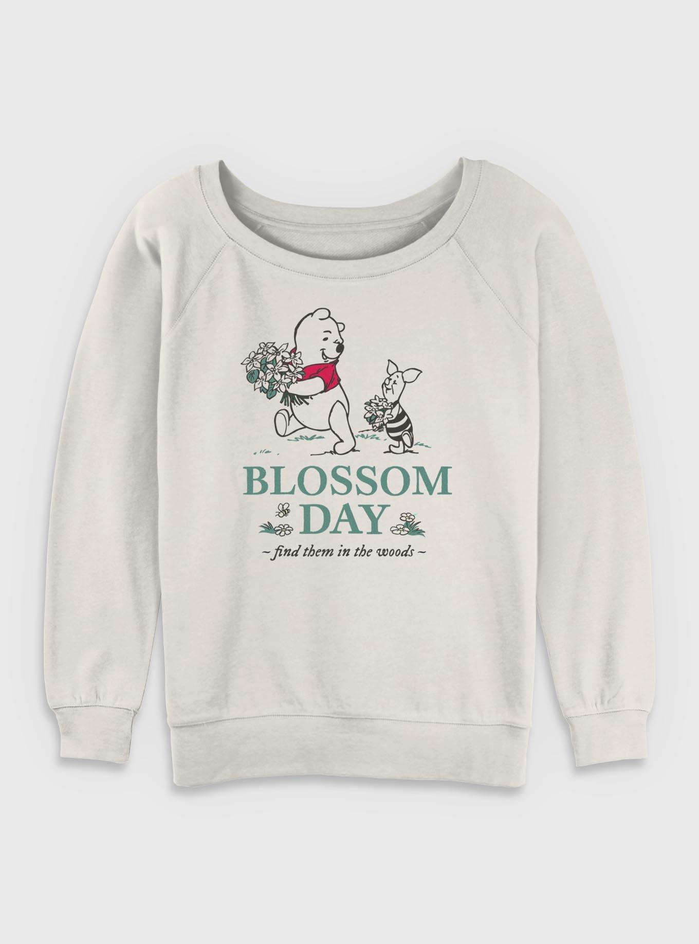 Disney Winnie The Pooh Blossom Day Womens Slouchy Sweatshirt, , hi-res