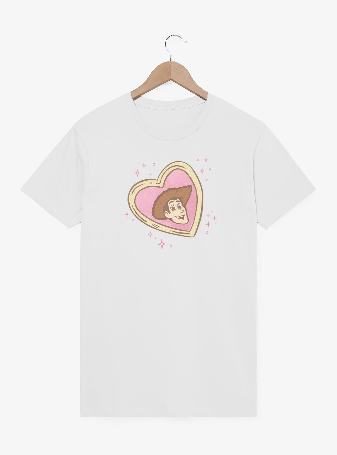 Disney Pixar Toy Story Woody Heart Locket T-Shirt, , hi-res