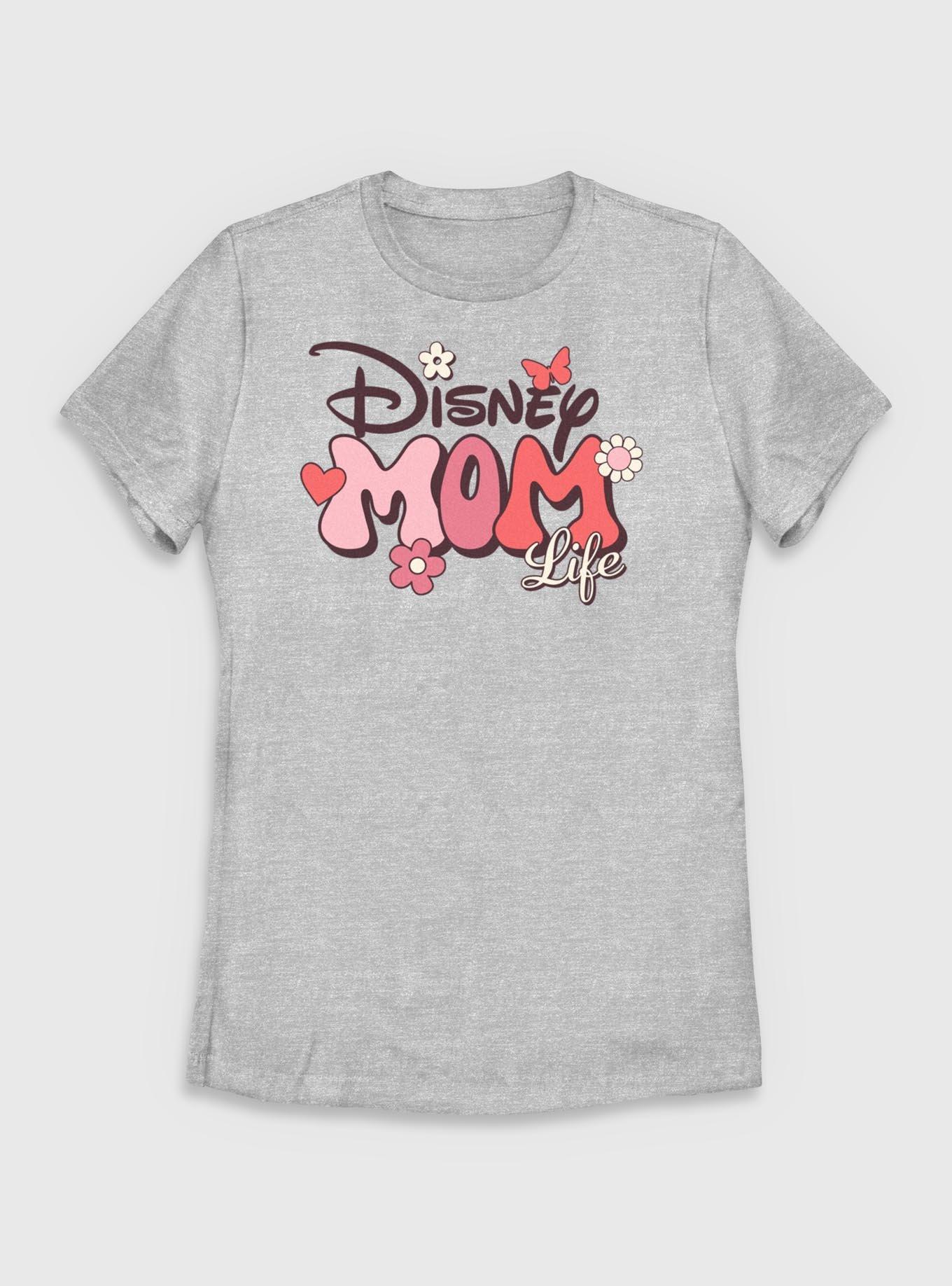 Disney Mom Life Retro Flowers Womens T-Shirt, , hi-res