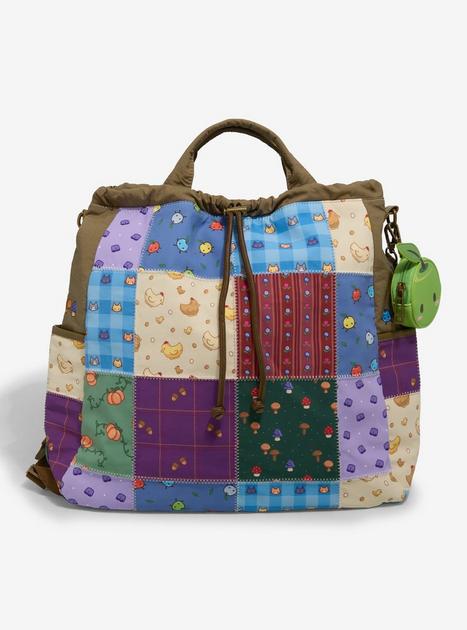 バッグ apolina Hattie Patchwork Backpack Stardew Valley Icons Patchwork Convertible Backpack - BoxLunch
