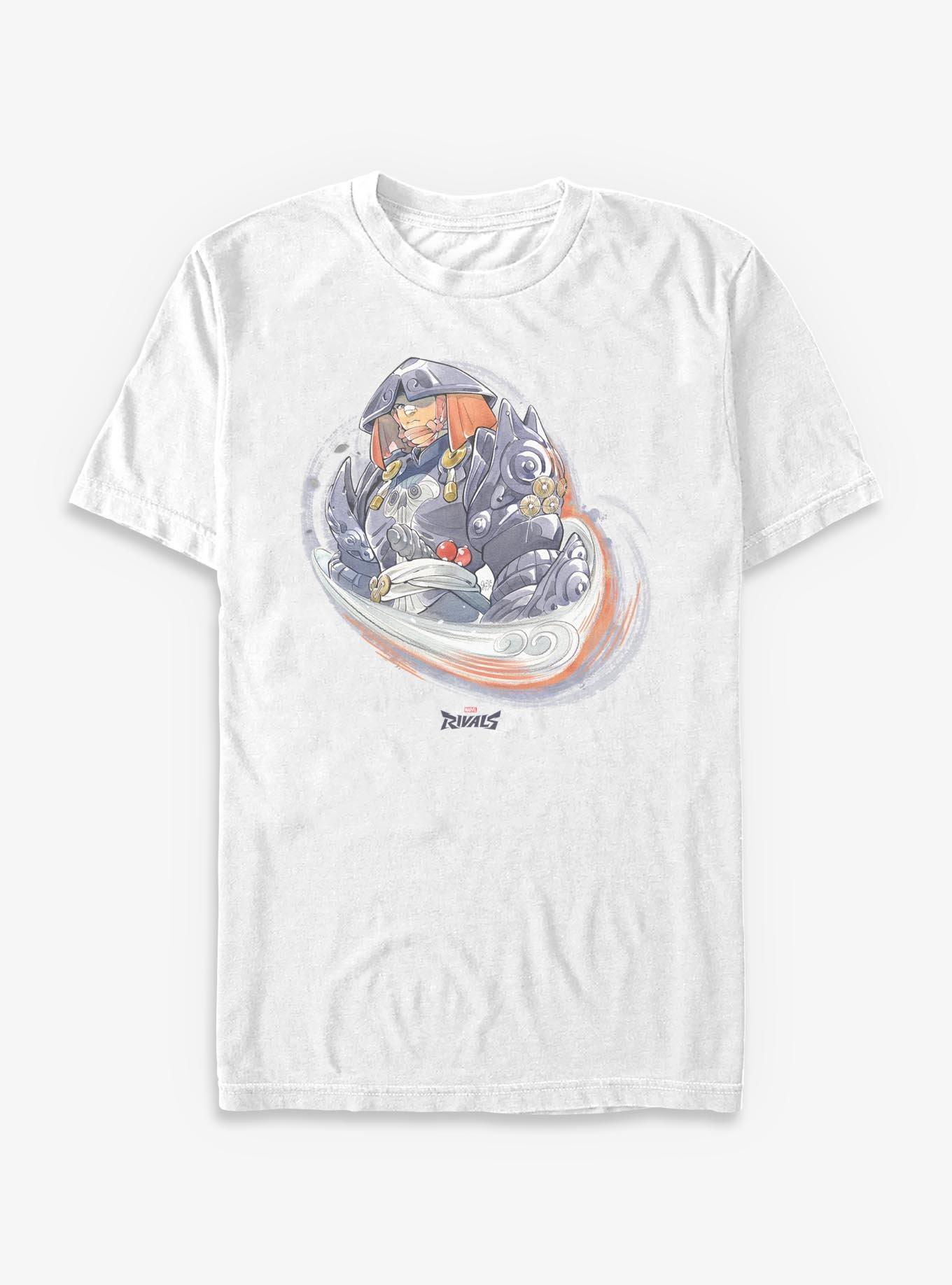 Marvel Rivals Punisher Dangan Ronin Cloud T-Shirt Hot Topic Exclusive, , hi-res