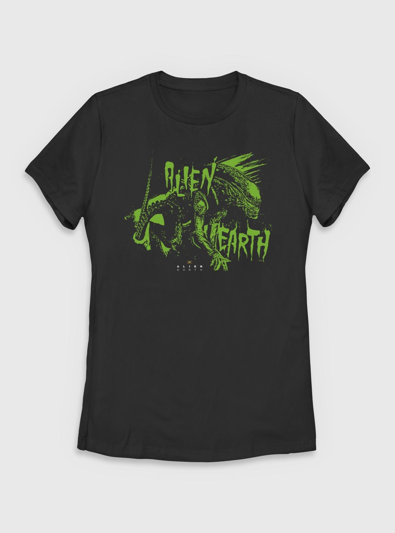 Alien: Earth Xenomorph Title Womens T-Shirt, , hi-res