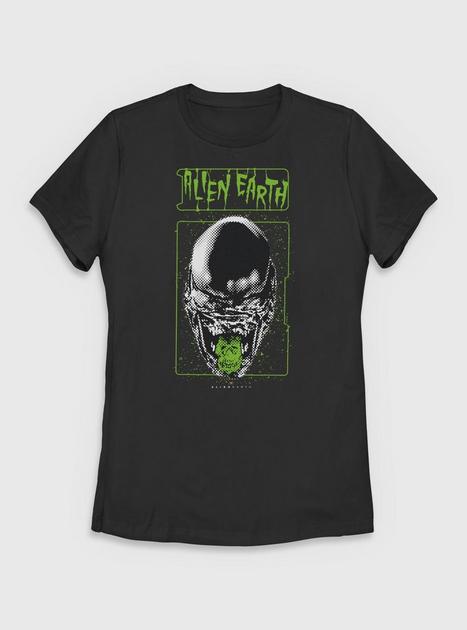 【CRITIC】ALIEN INVASION BAND T-SHIRTS ALIENS Shirt, 1988 T-shirt, Sci-fi Horror Movie Vintage Rare