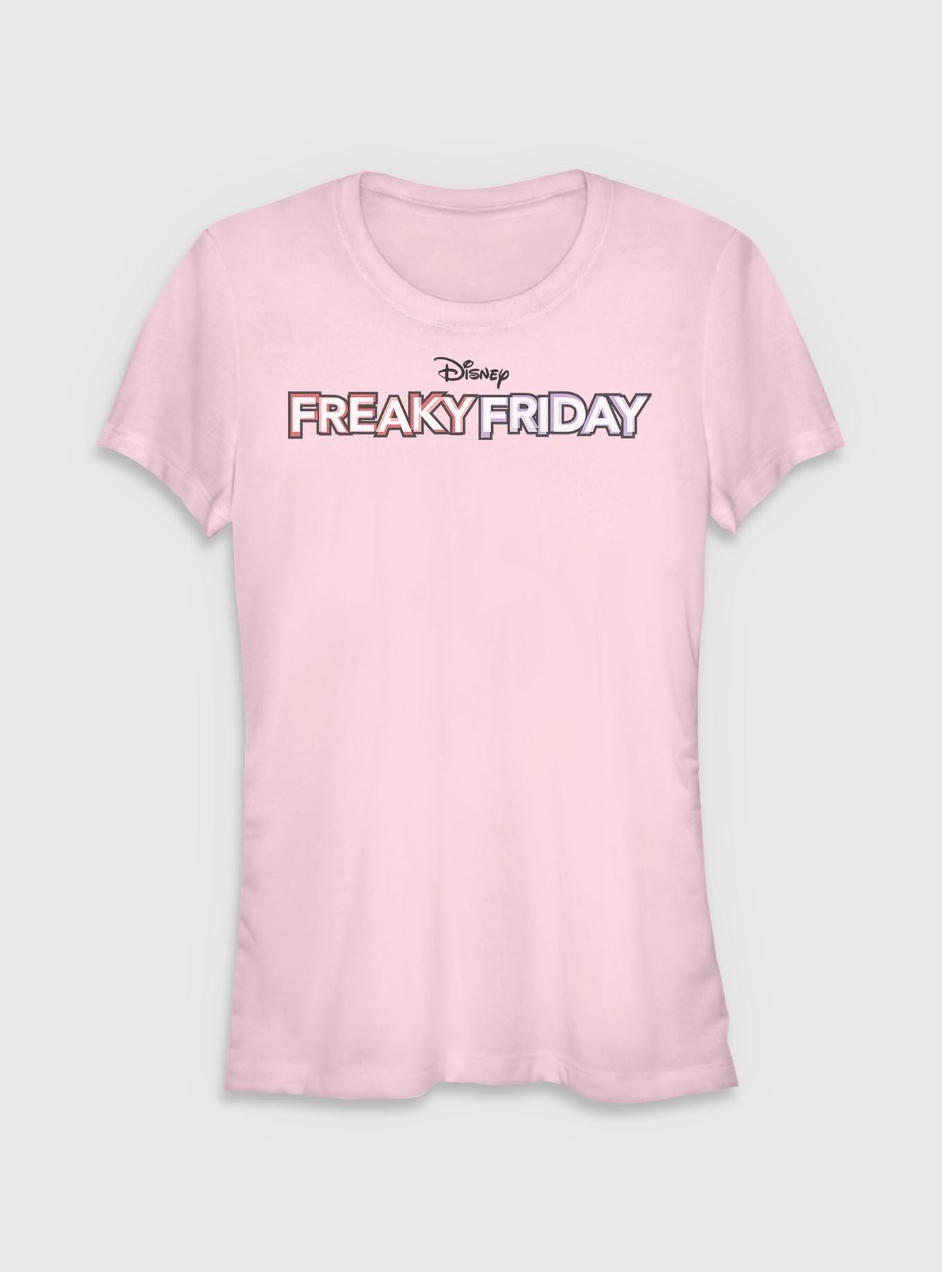 Disney Freaky Friday Logo Girls T-Shirt, LIGHT PINK, hi-res