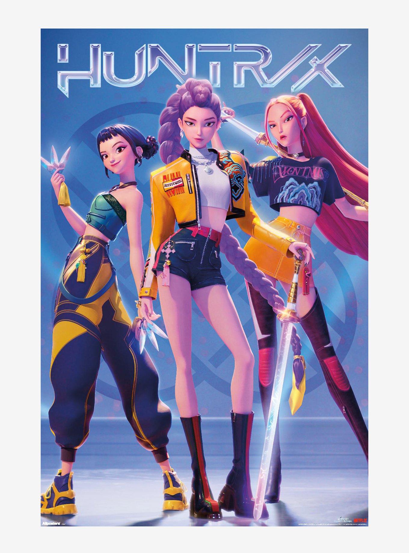 KPop Demon Hunters Huntrix Trio Poster, , hi-res