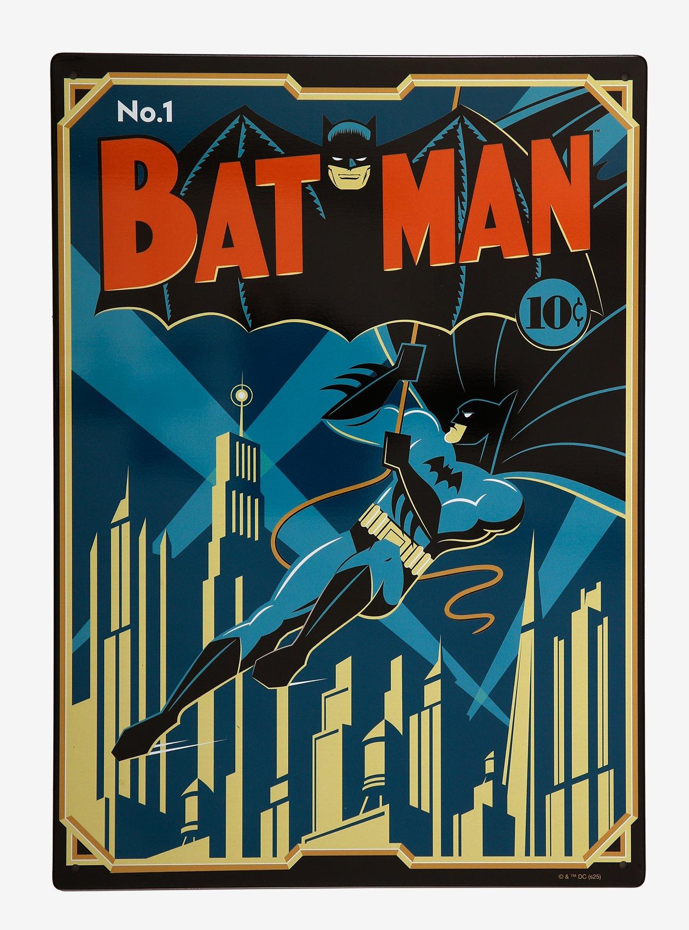 DC Comics Batman Gotham Metal Sign, , hi-res