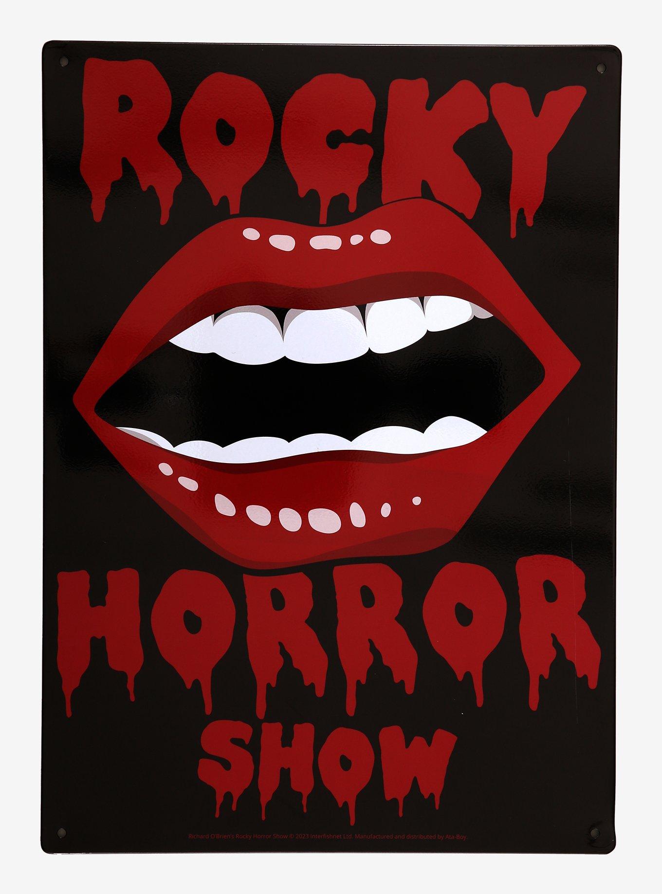 The Rocky Horror Picture Show Lips Metal Sign Hot Topic