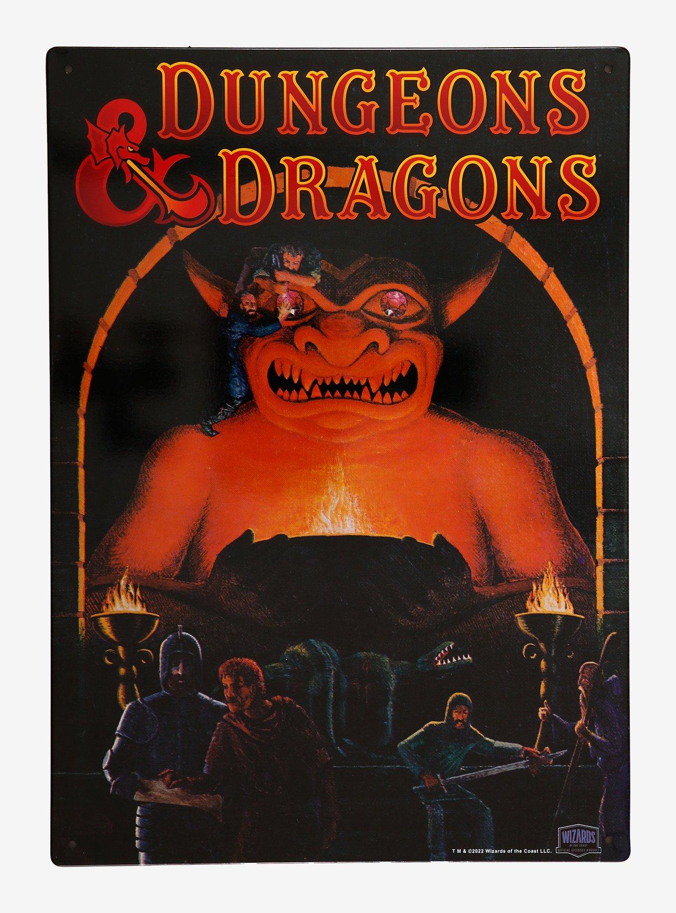 Dungeons & Dragons Player's Handbook Metal Sign, , hi-res