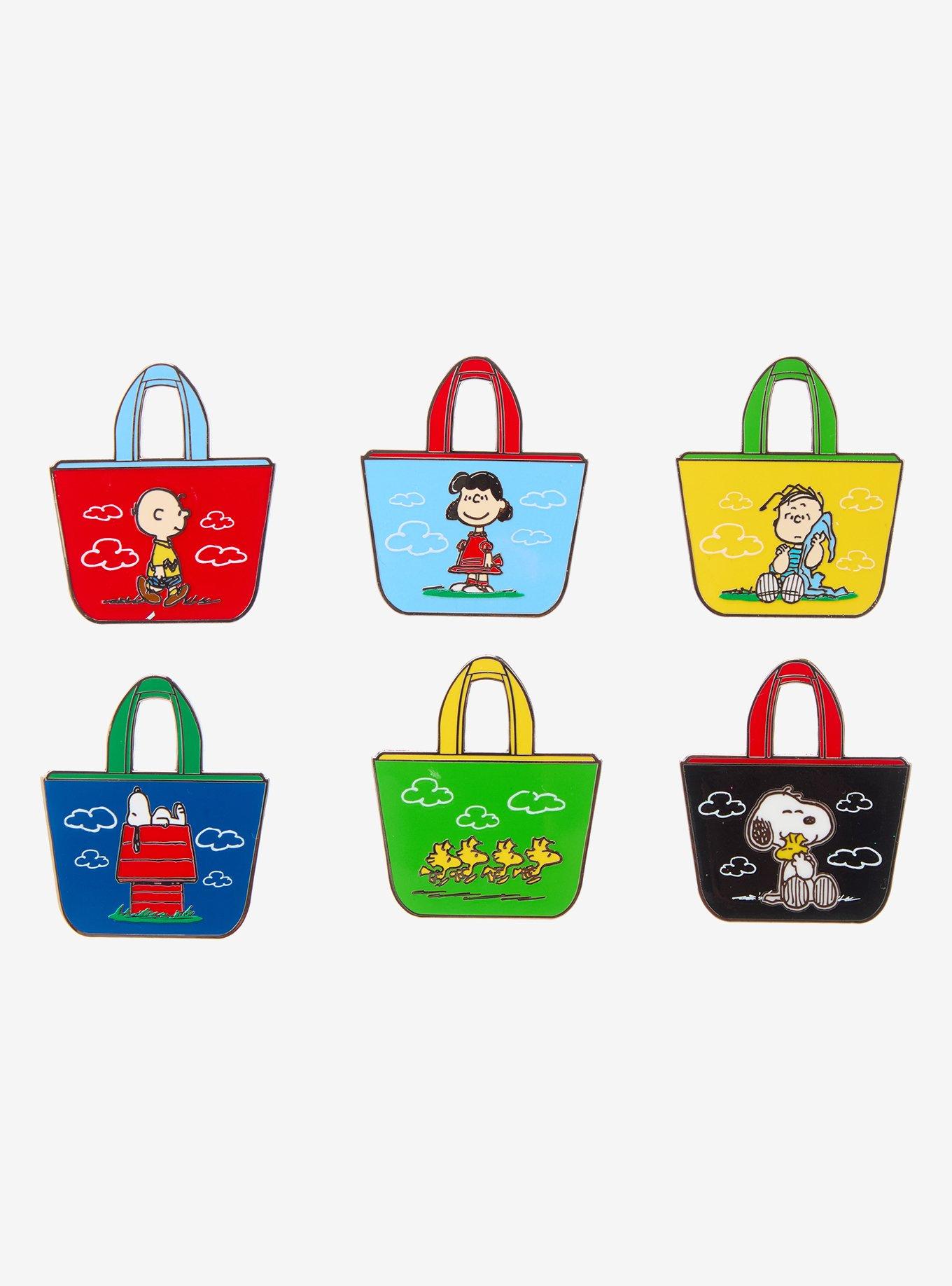 Whatever! Makes You Happy x Peanuts Tote Bag Blind Box Enamel Pin - BoxLunch Exclusive