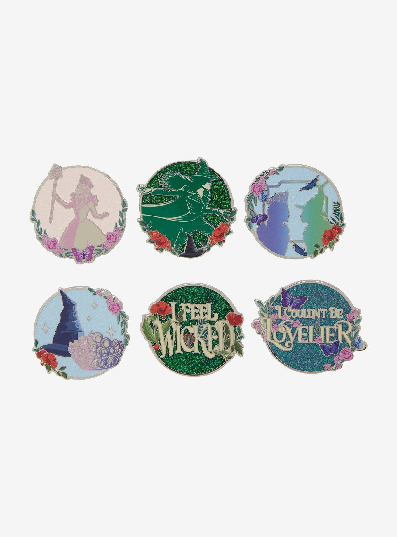 Wicked Icons Blind Box Enamel Pin — BoxLunch Exclusive, , hi-res