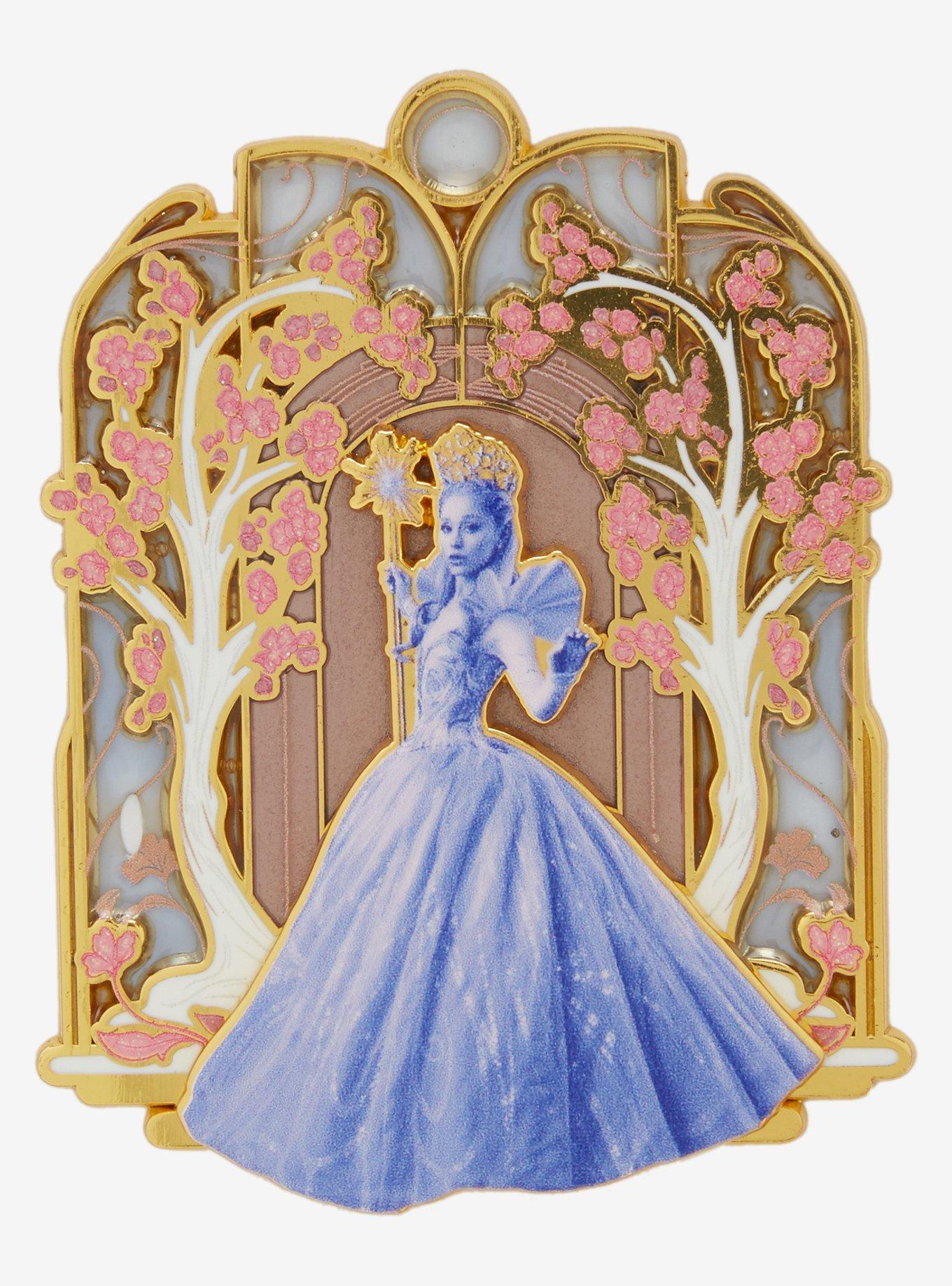 Wicked Glinda Woods Scenic Enamel Pin — BoxLunch Exclusive, , hi-res