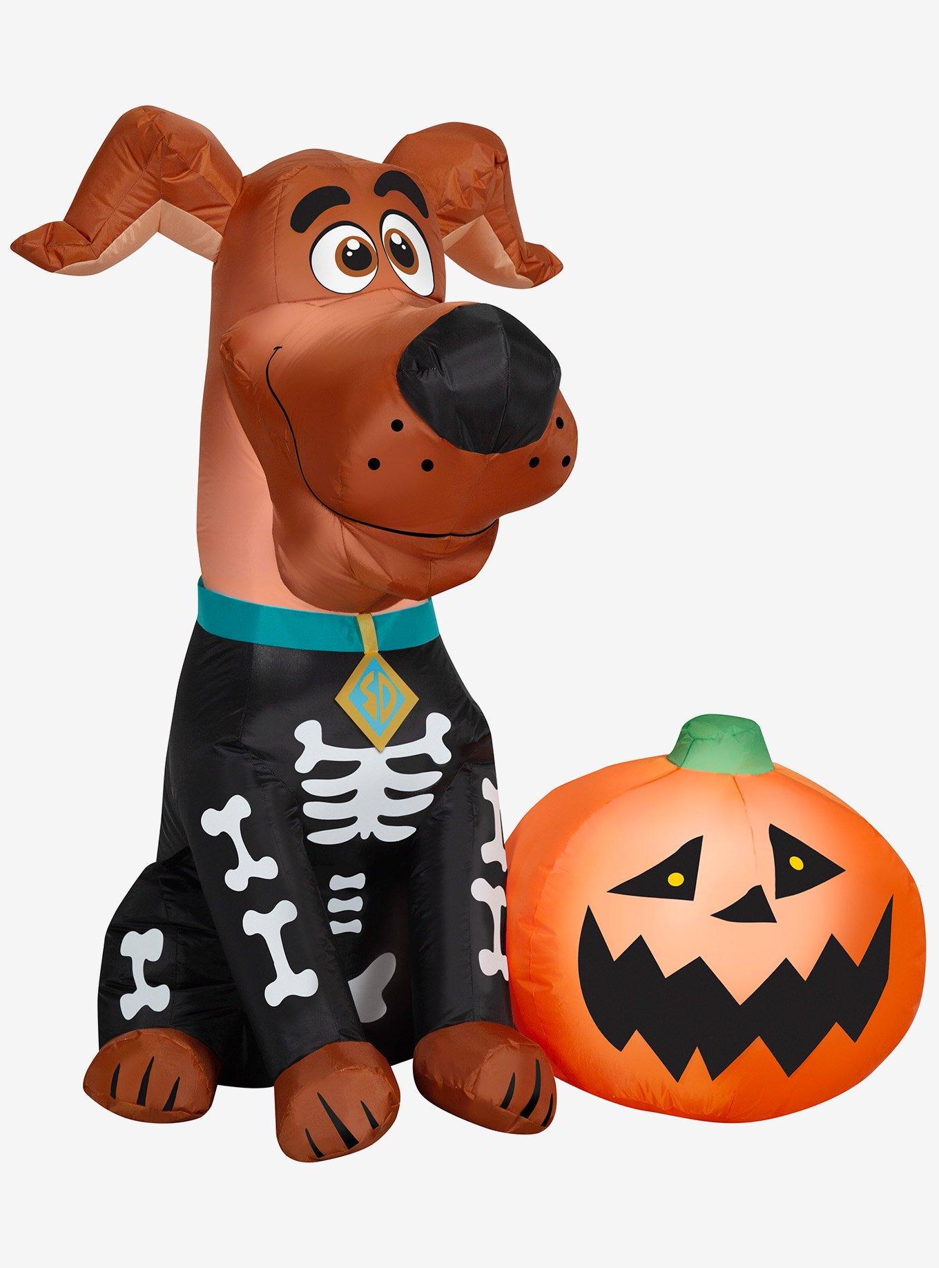 Scooby-Doo! with Pumpkin Scene Airblown, , hi-res