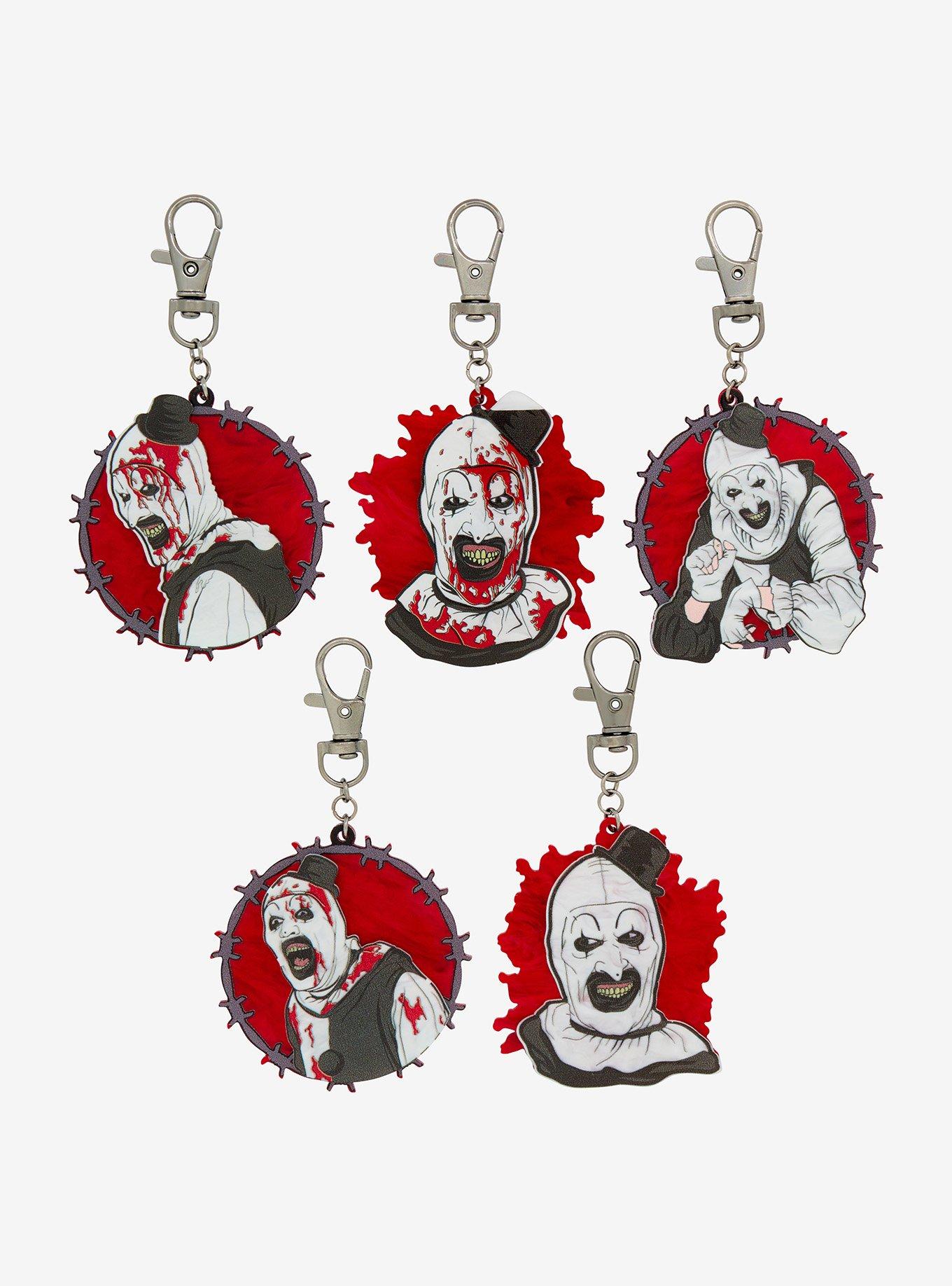 Terrifier 2 Art Blind Box Key Chain Hot Topic Exclusive, , hi-res