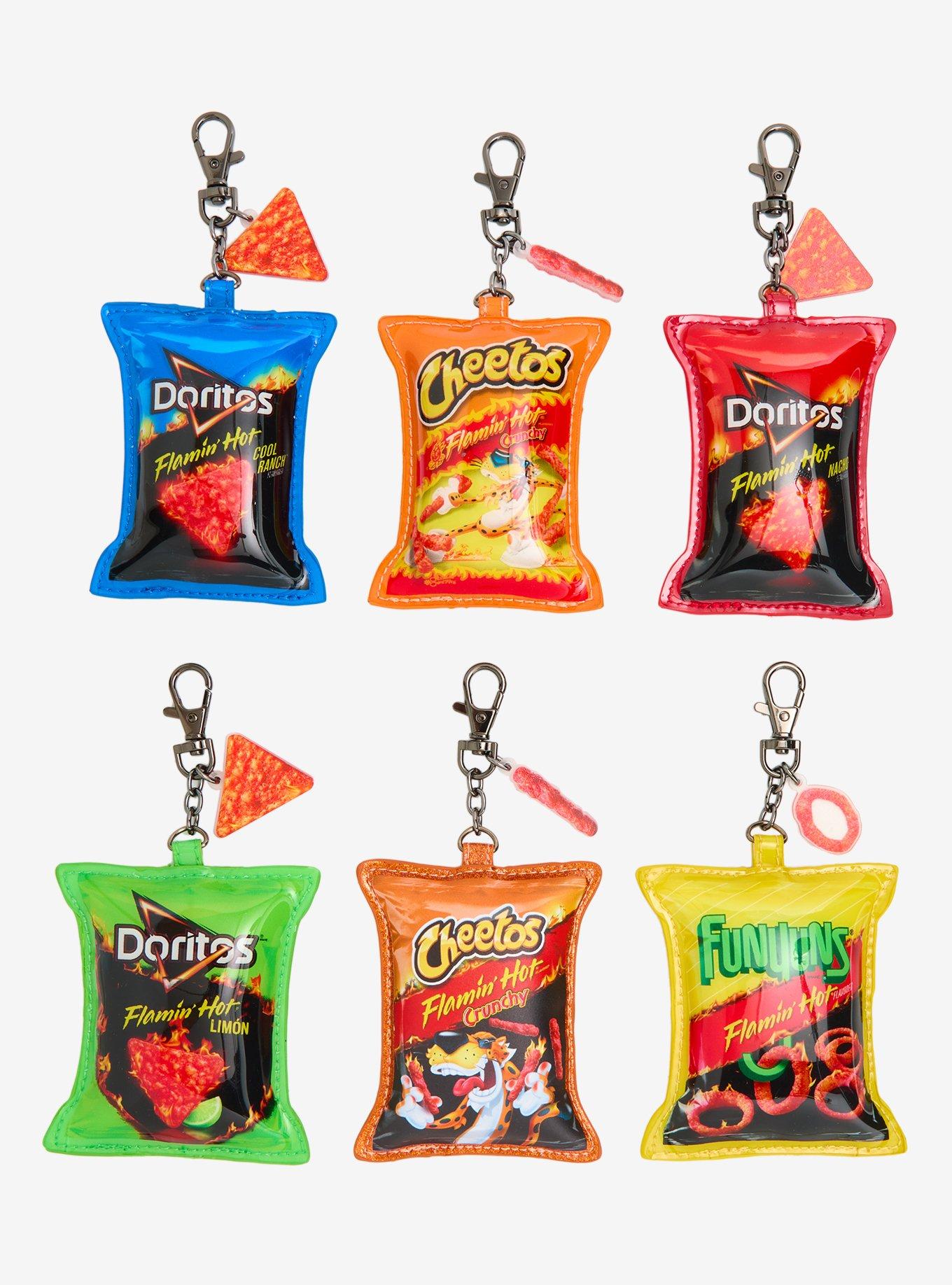 Frito-Lay Flamin' Hot Chips Blind Box Bag Charm Hot Topic Exclusive, , hi-res