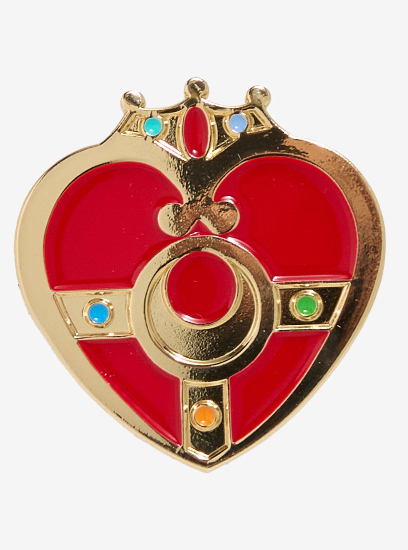 Pretty Guardian Sailor Moon Cosmic Heart Compact Enamel Pin, , hi-res