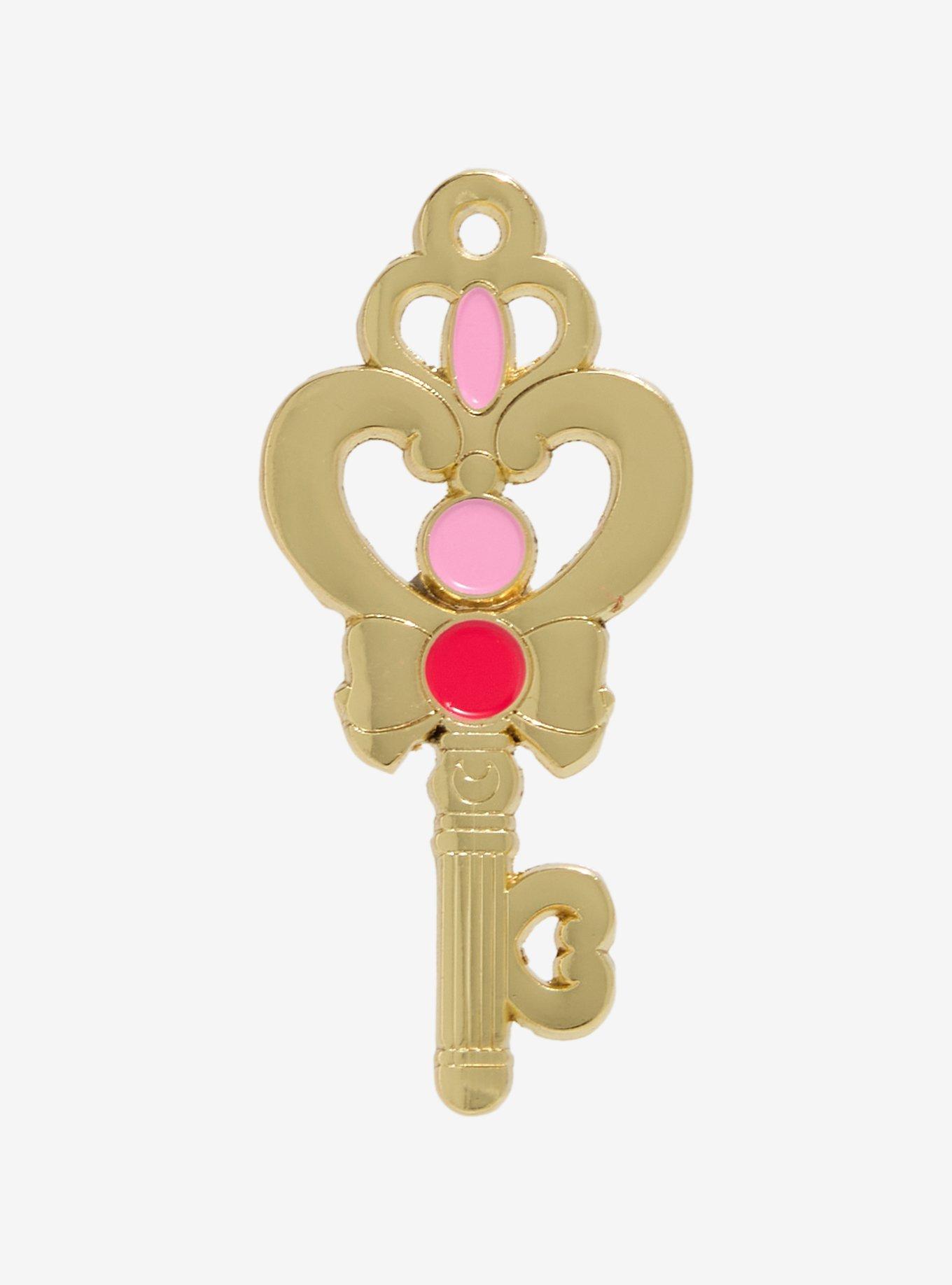 Pretty Guardian Sailor Moon Space-Time Key Enamel Pin, , hi-res
