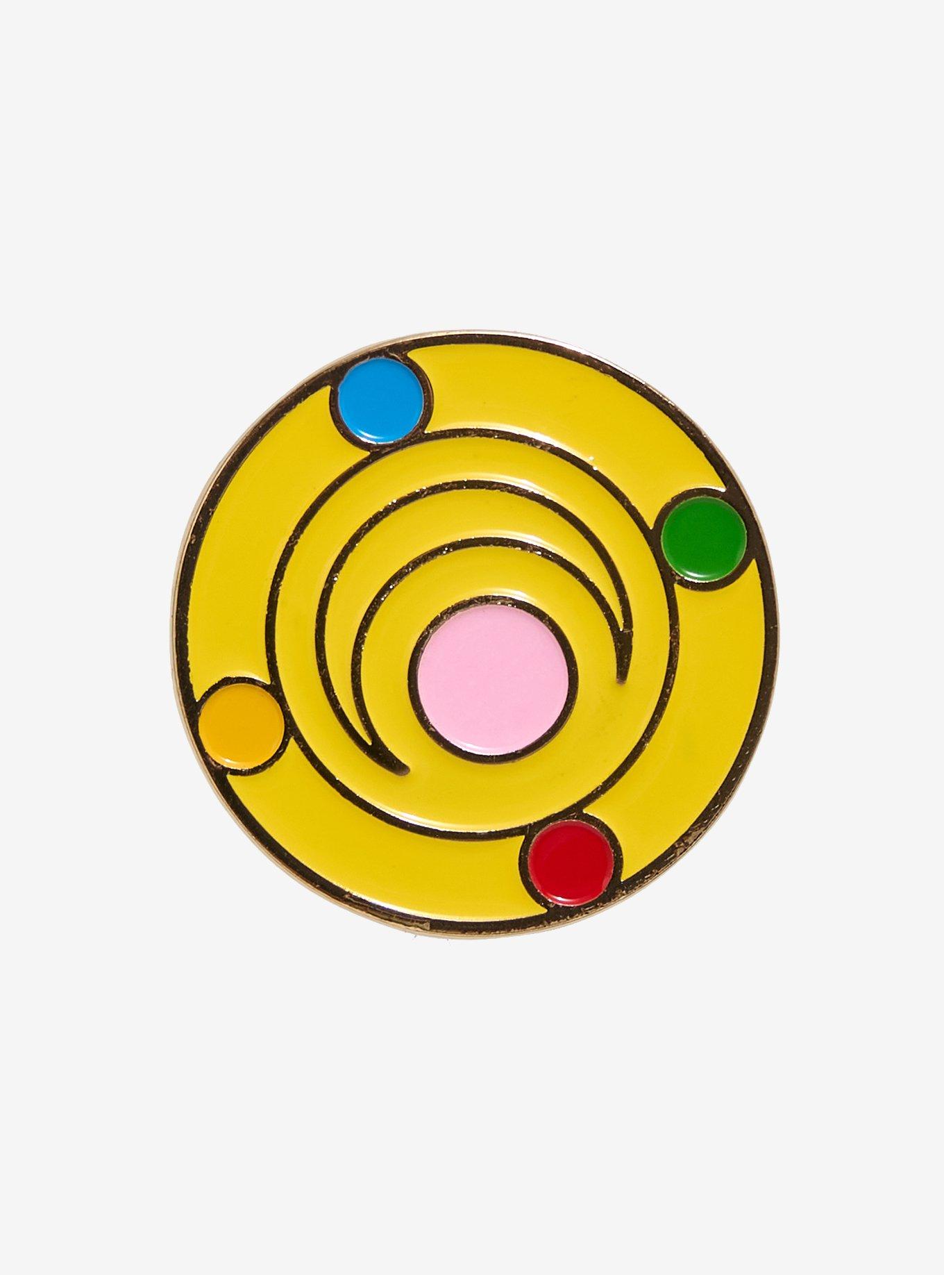 Pretty Guardian Sailor Moon Transformation Brooch Enamel Pin, , hi-res