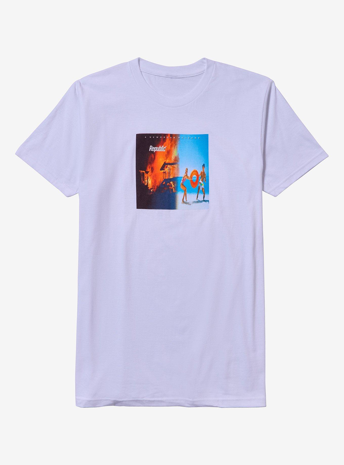 New Order Republic Album Cover T-Shirt, , hi-res