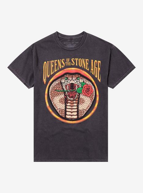 Queens Of The Stone Age Cobra & Rose T-Shirt | Hot Topic