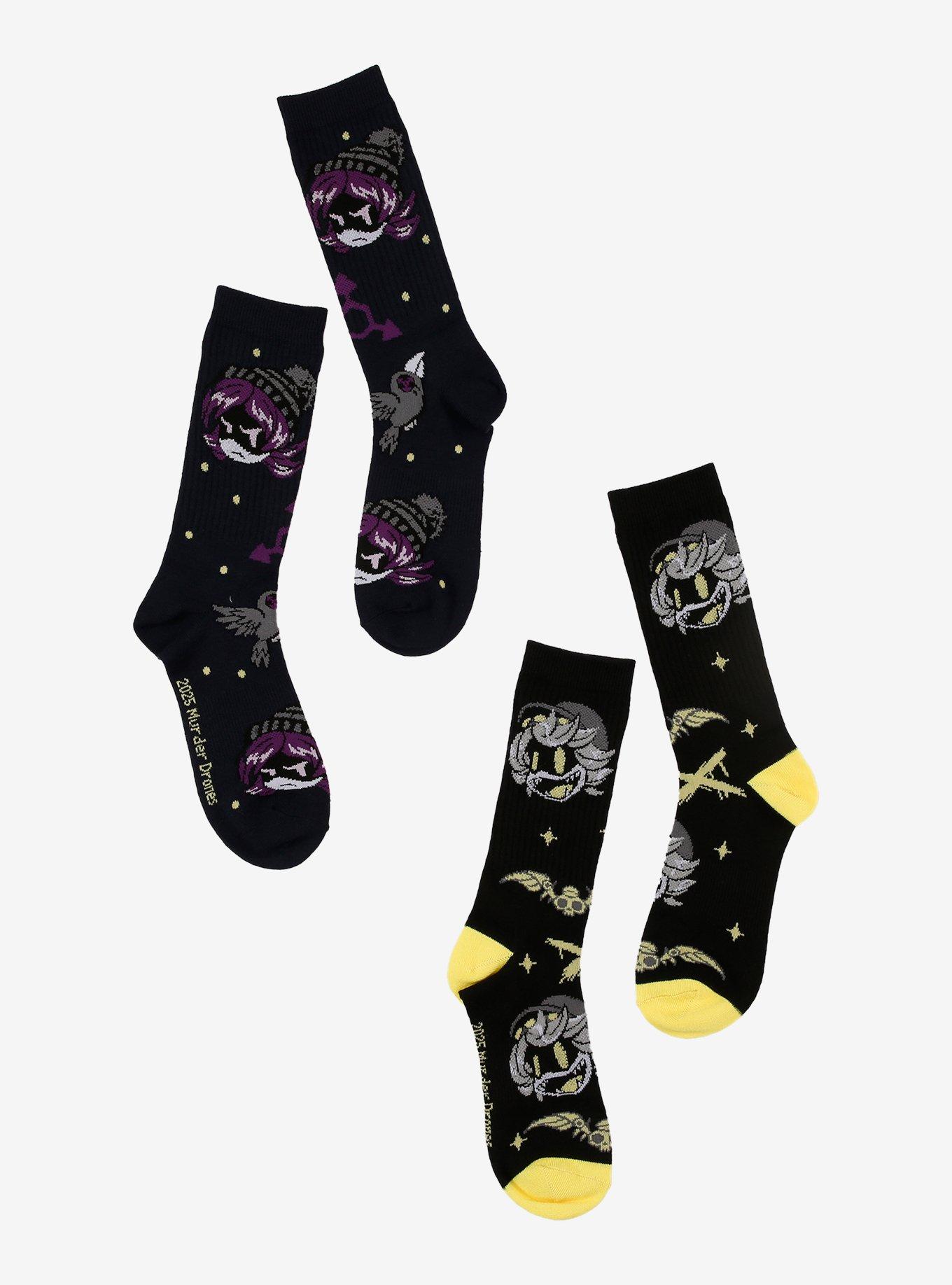 Murder Drones Uzi & N Crew Socks 2 Pair, , hi-res