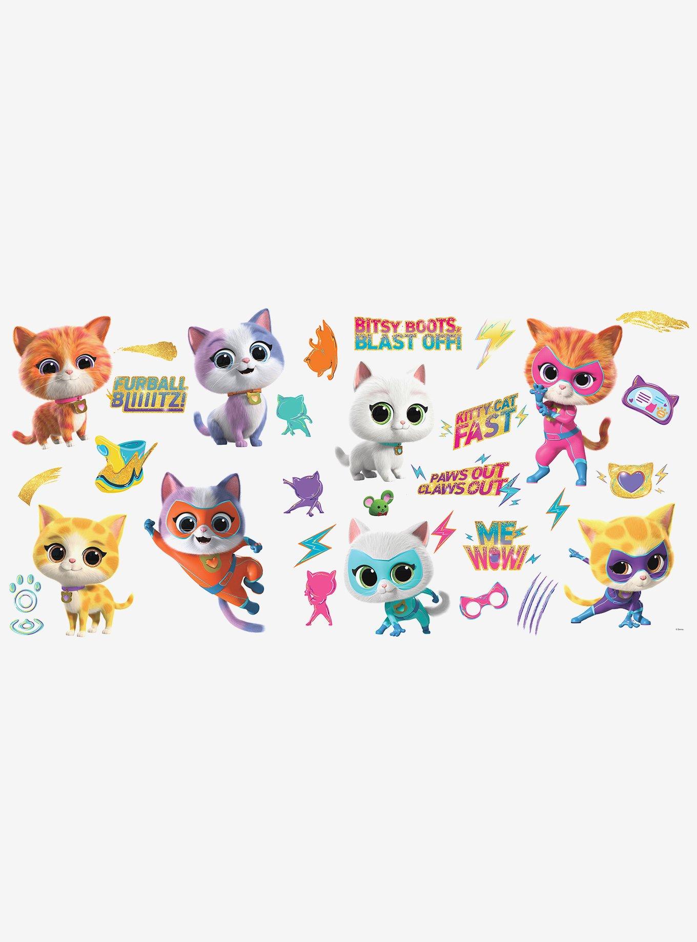 Disney Junior Super Kitties Wall Decal Kit, , hi-res