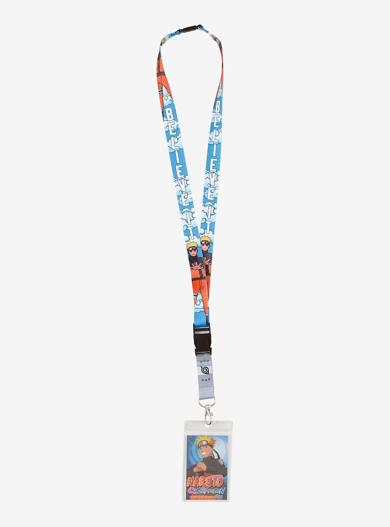 Naruto Shippuden Believe It Lanyard, , hi-res